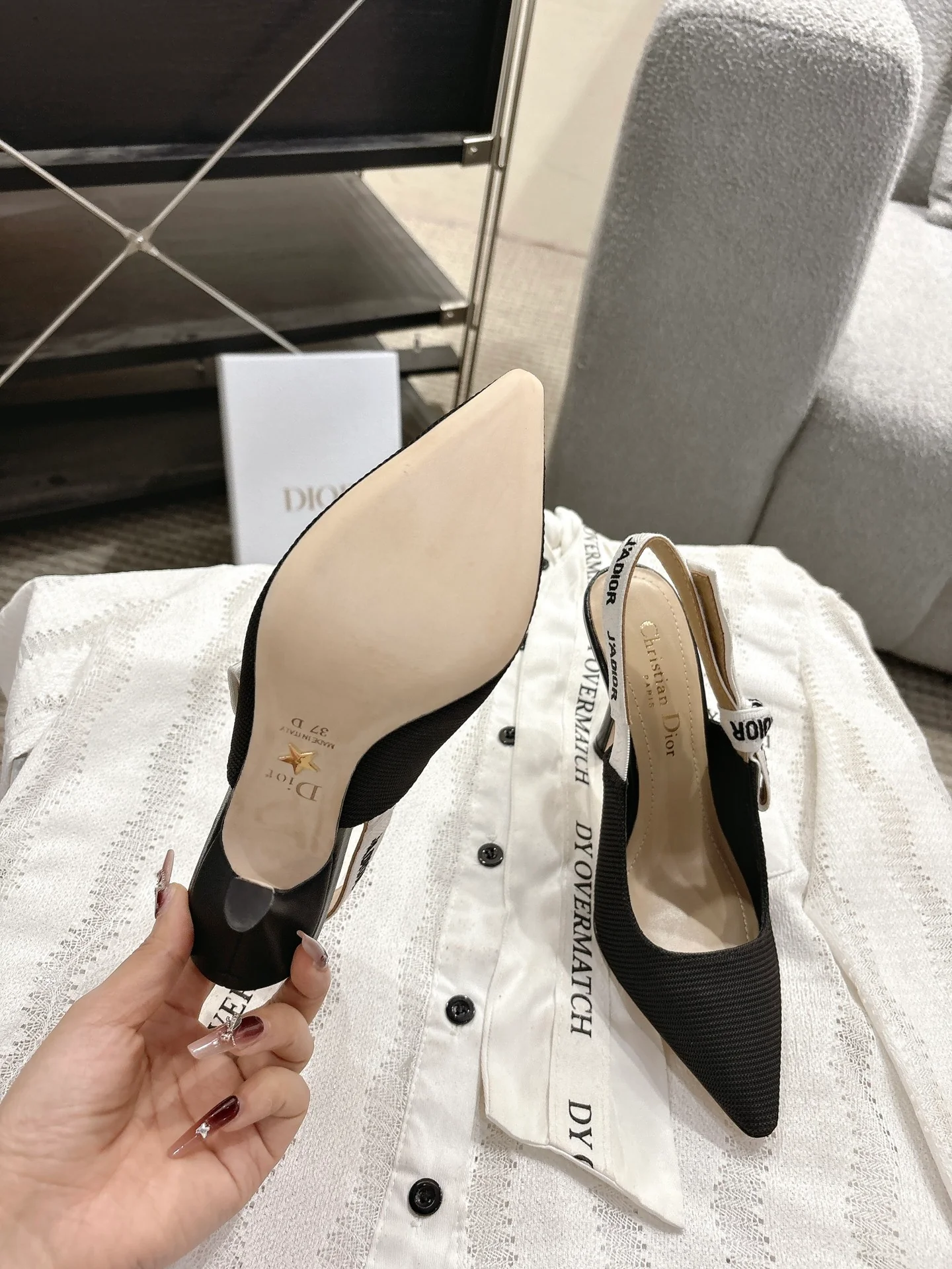 CD 25fw slingback heels