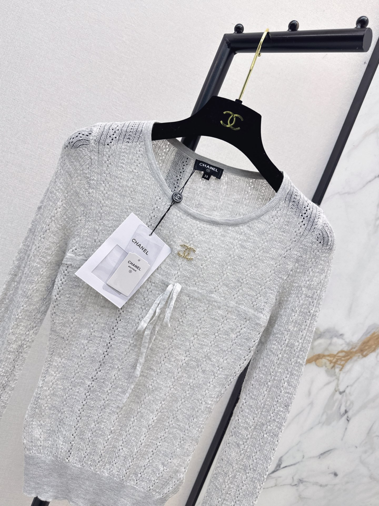 Chan 26fw slim-fit knitwear