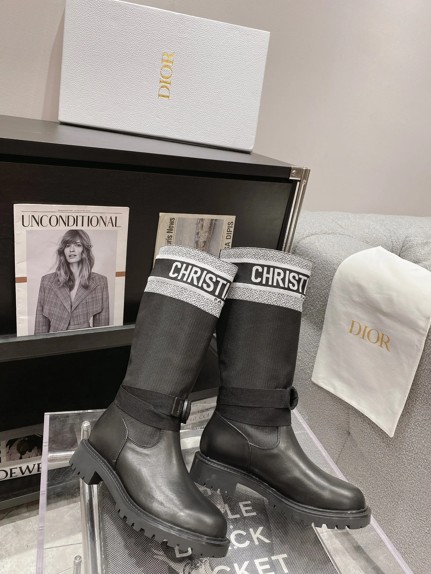 CD 25fw half boots