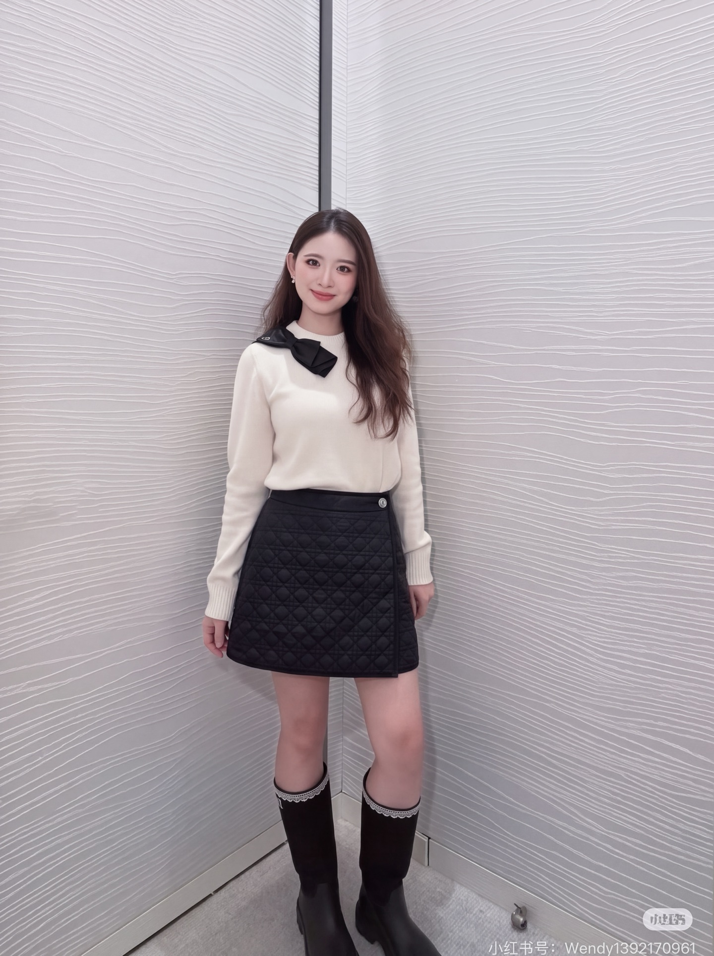 CD 26fw padded skirt