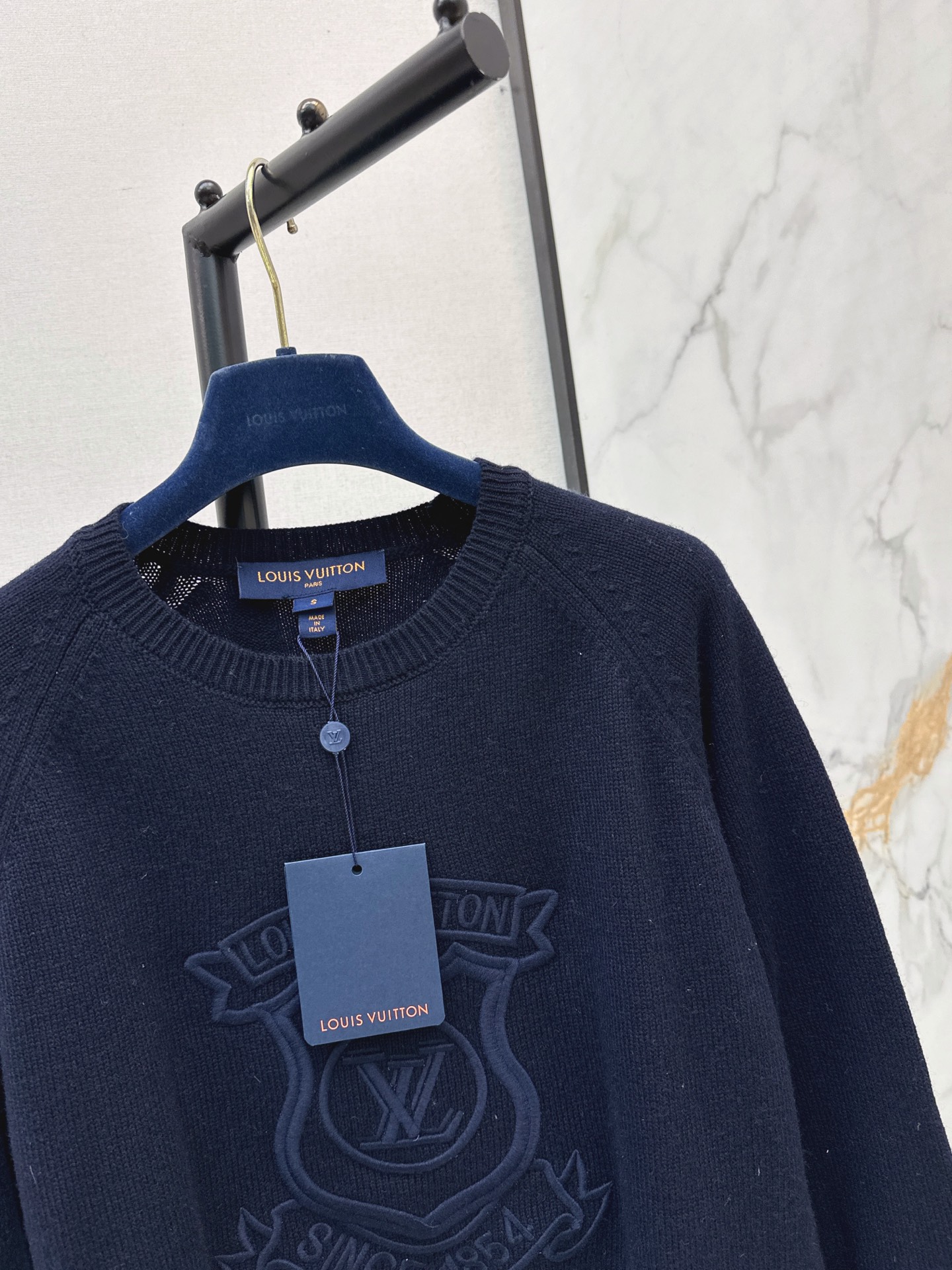 Loui 26fw embroidery knit sweter