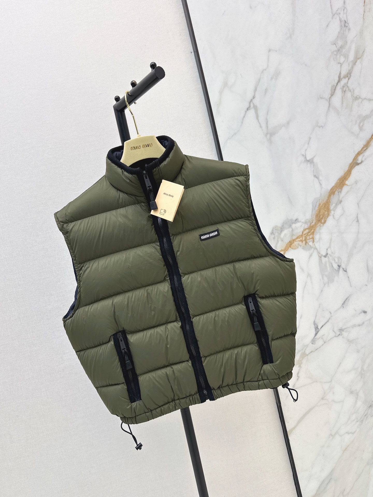 Miu 26fw down vest