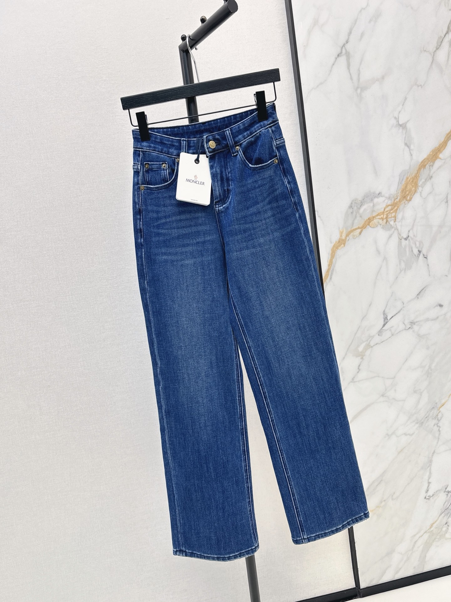 Monc 26fw straight-leg jeans