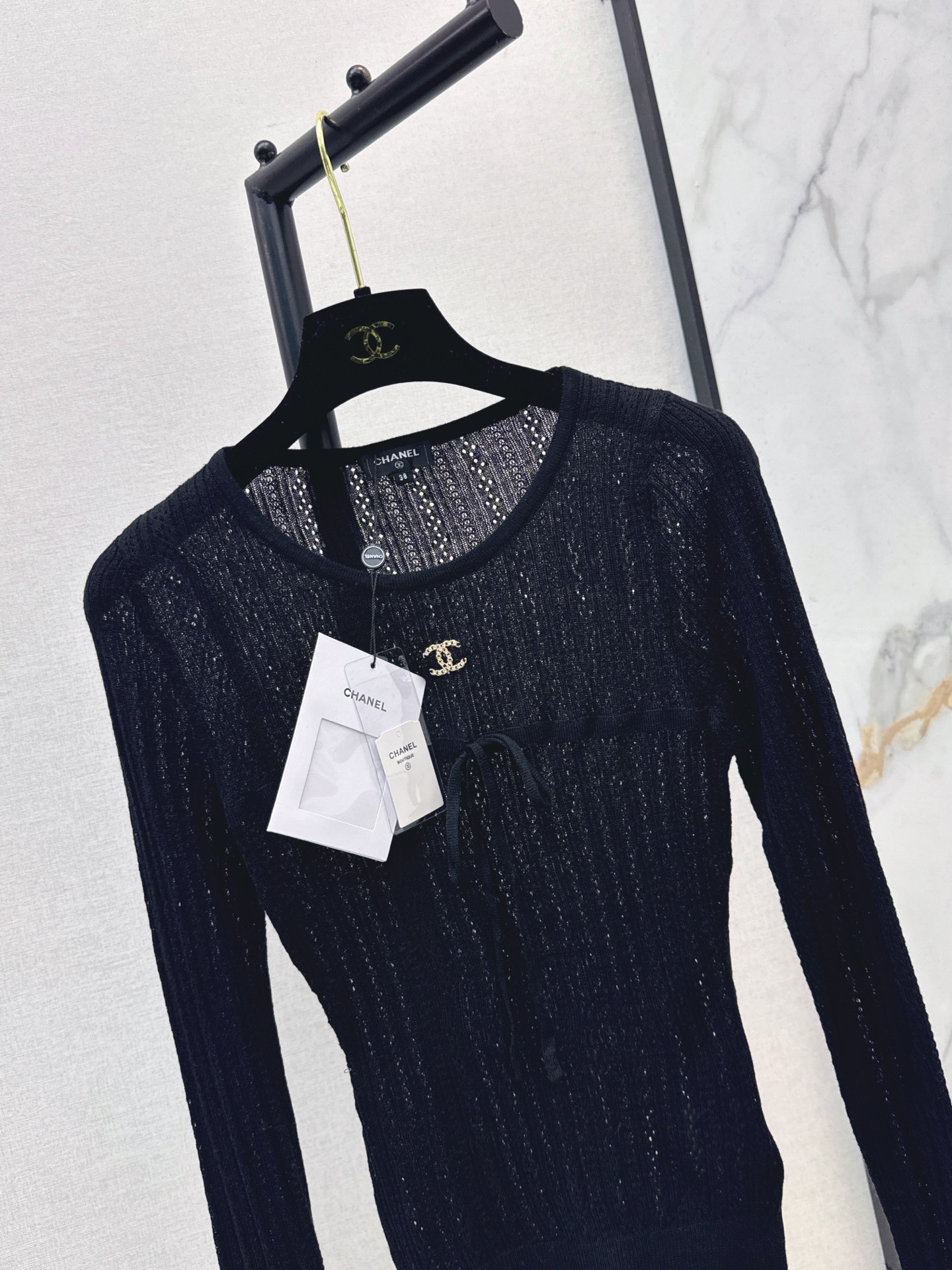 Chan 26fw slim-fit knitwear