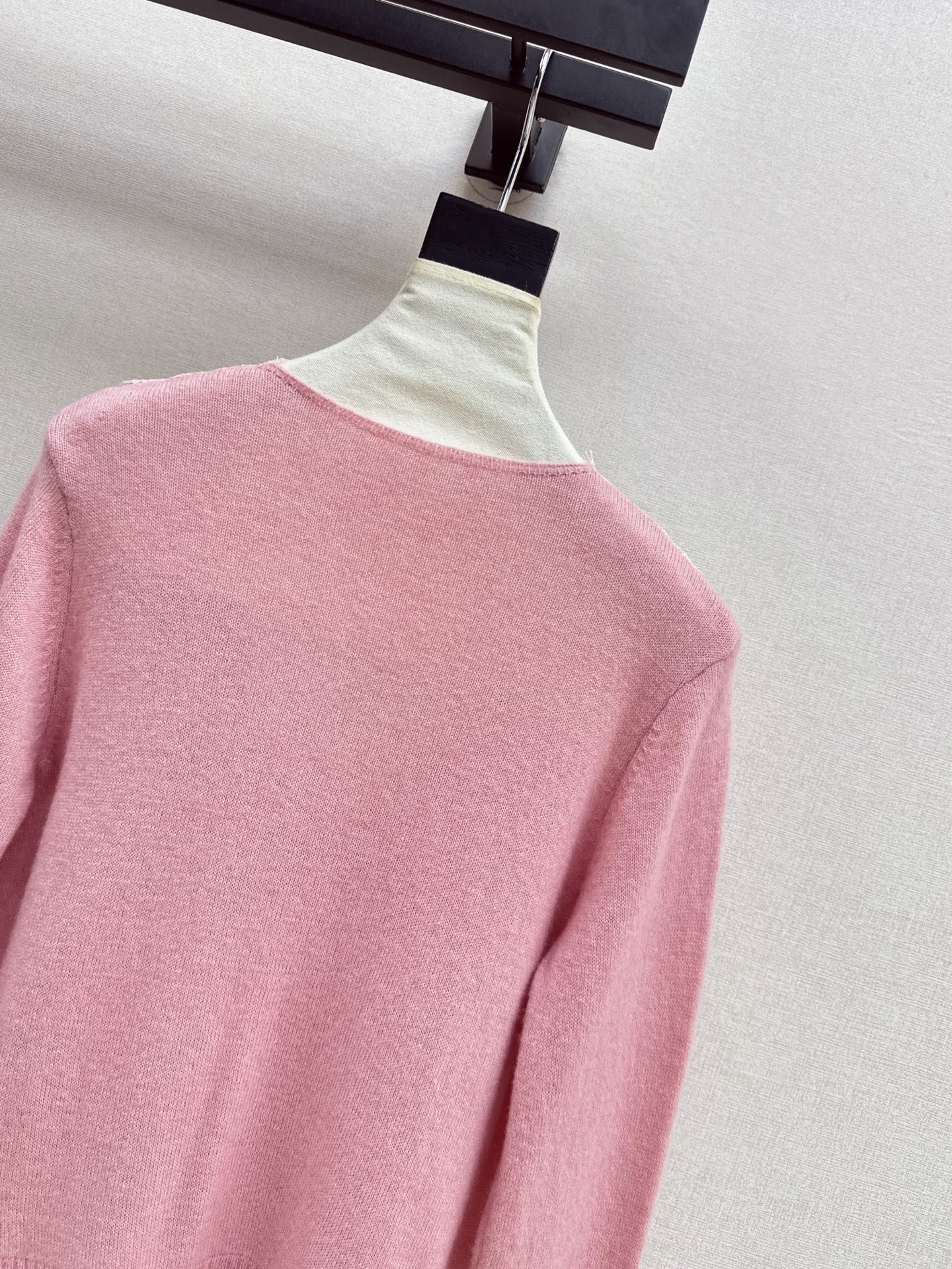 ES 26fw lace wool basic tee