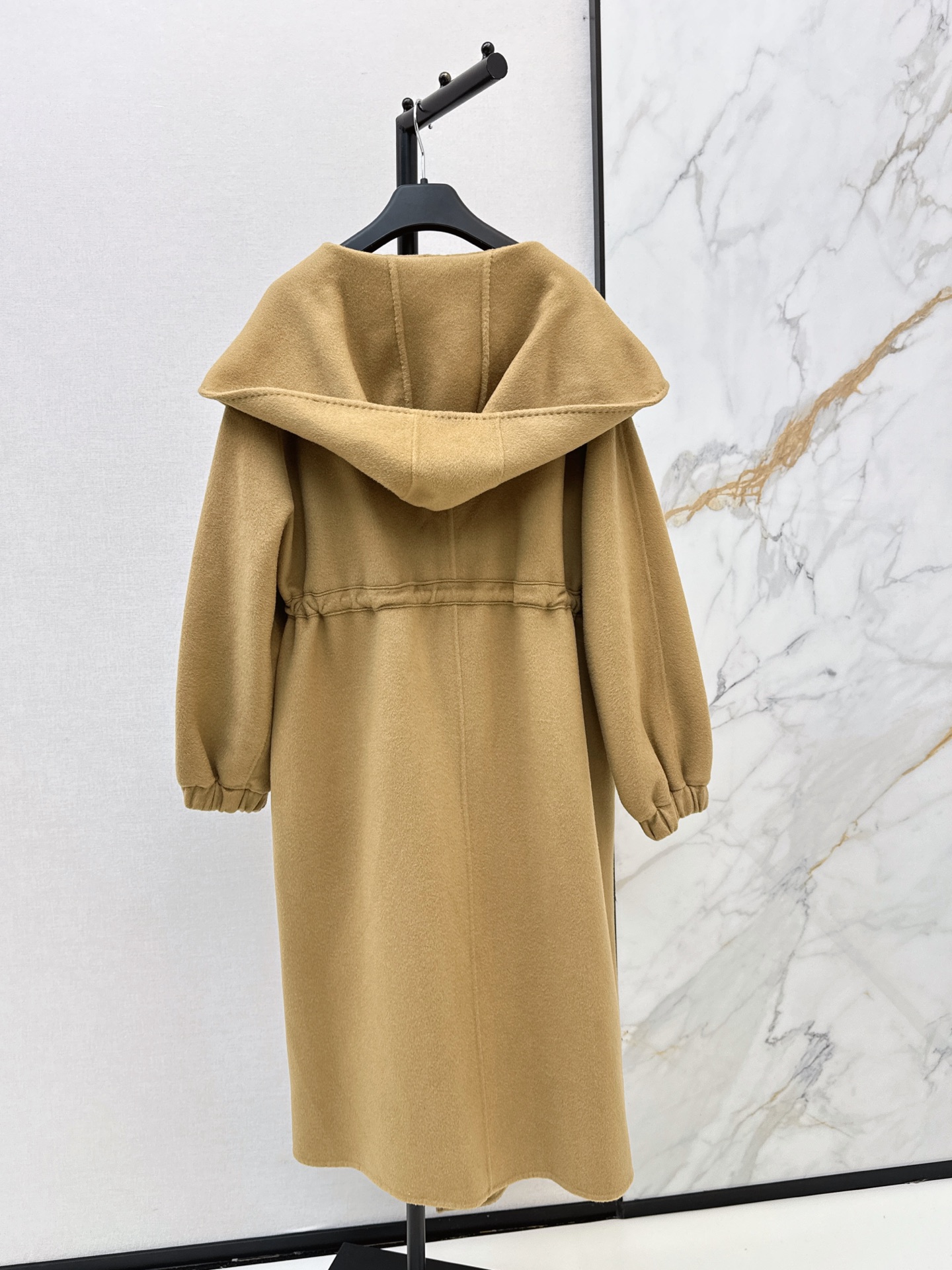 Max 26fw cashmere hooded overcoats