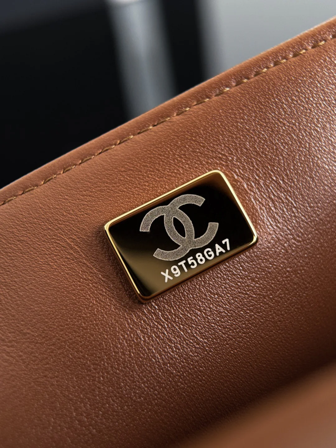 Chan cf20 chain shoulder bag