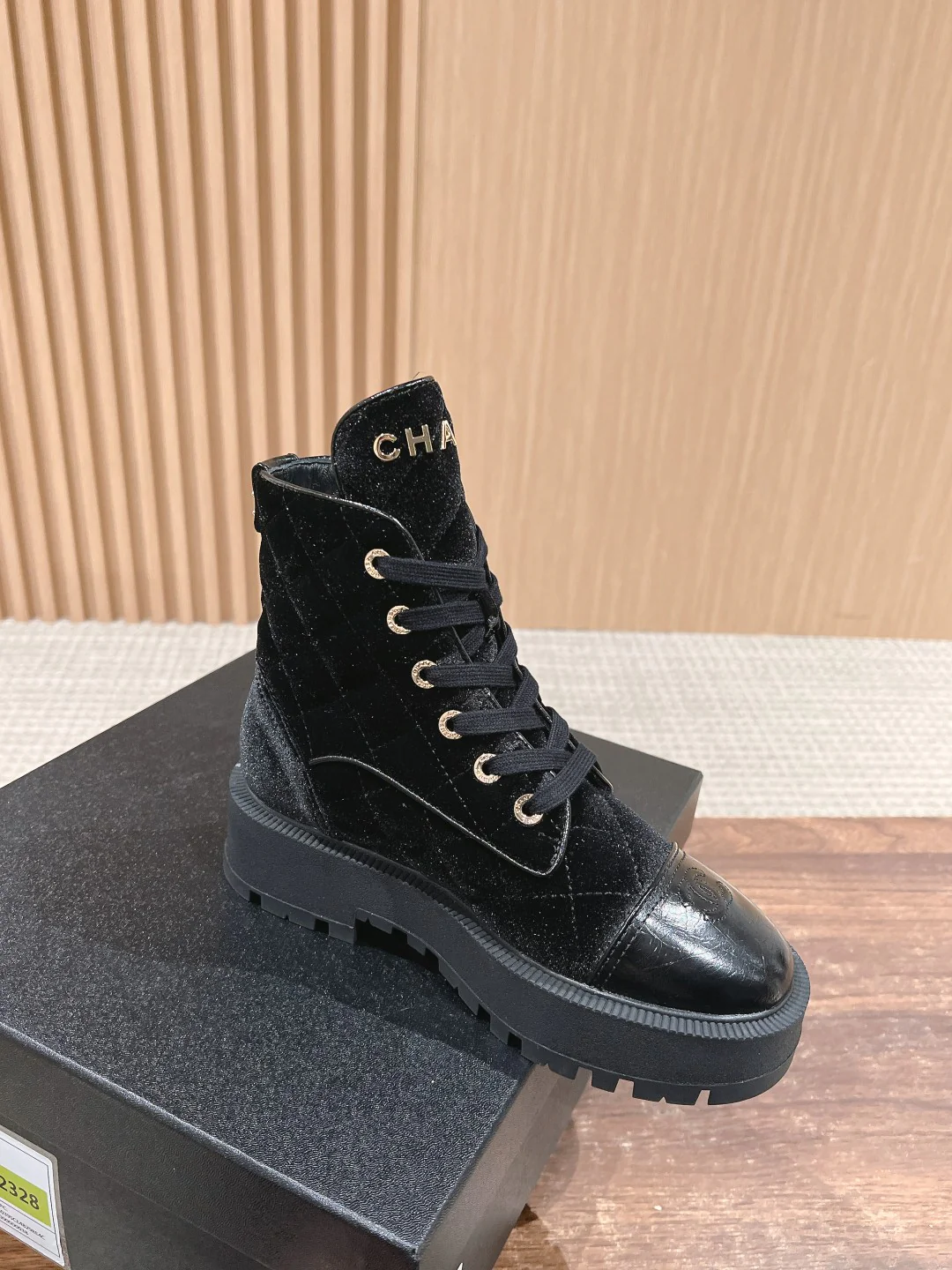 Chan 25fw ankle boots