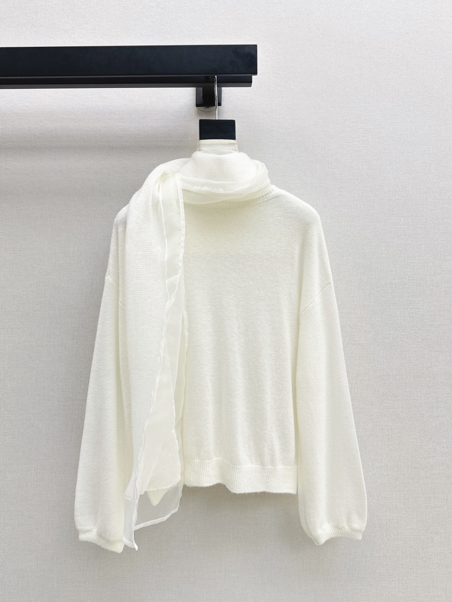 Row 26fw scarf wool knitwear