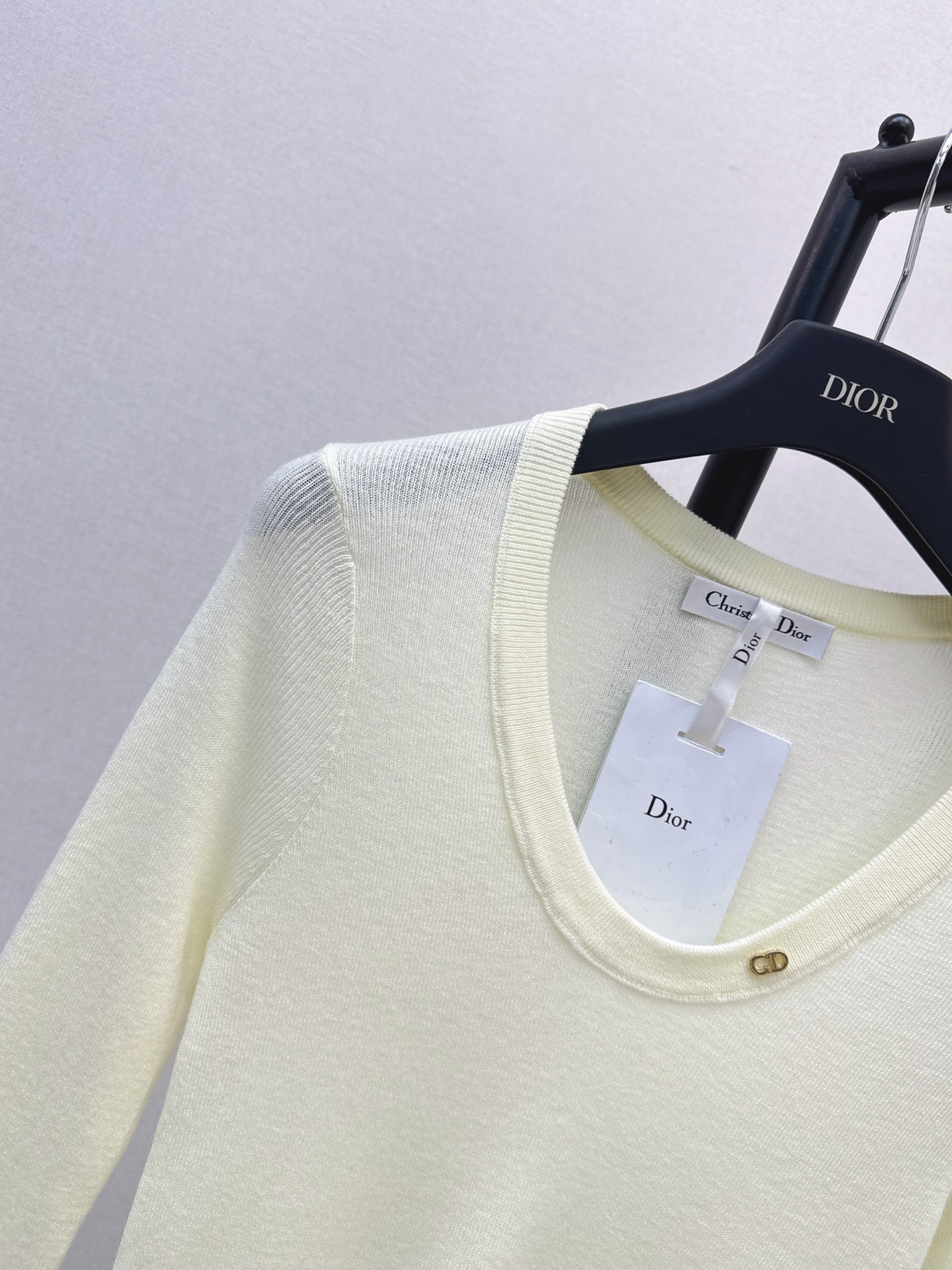 CD 26fw U-neck knit basic tee