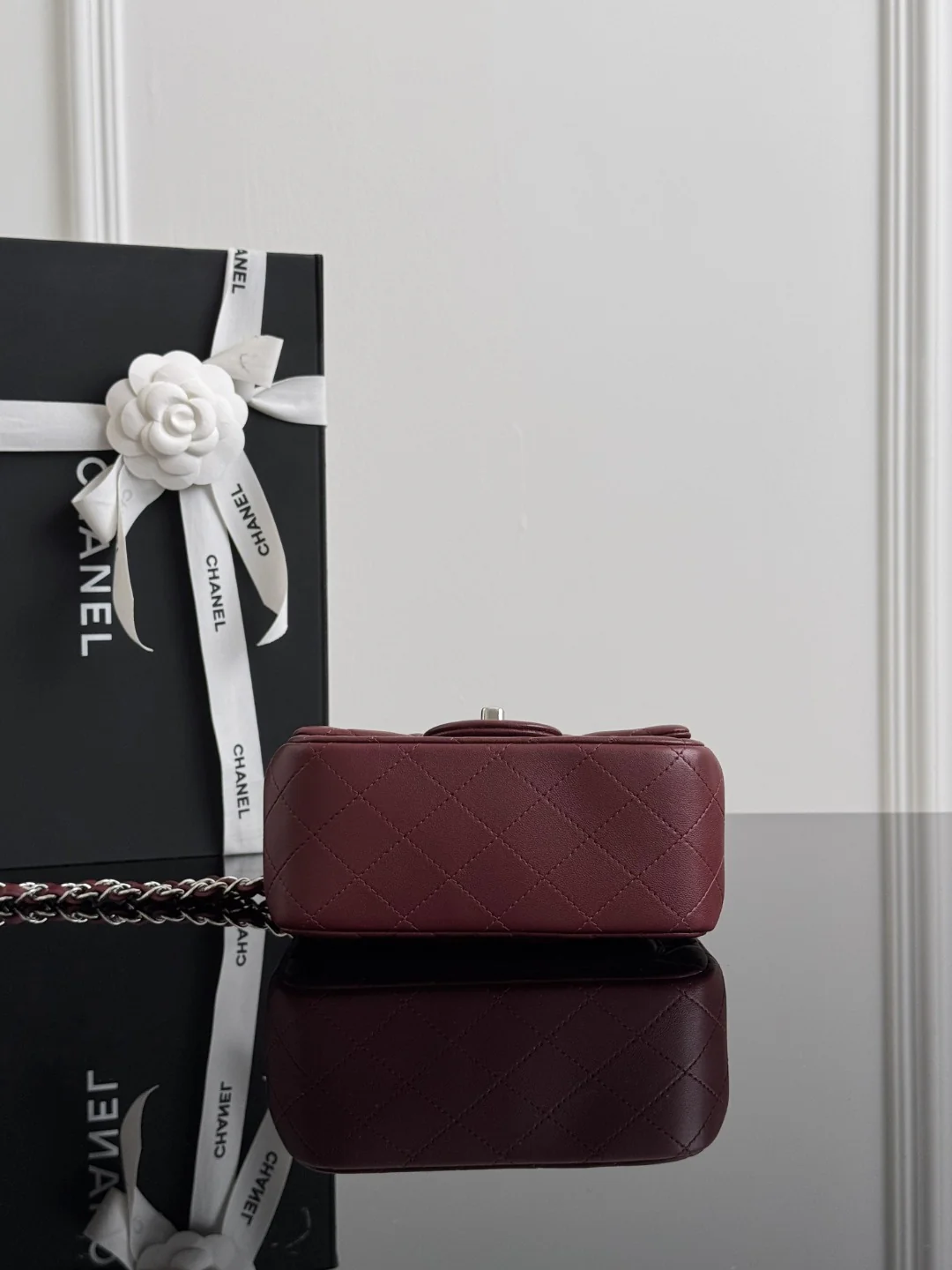 Chan cf17 chain shoulder bag