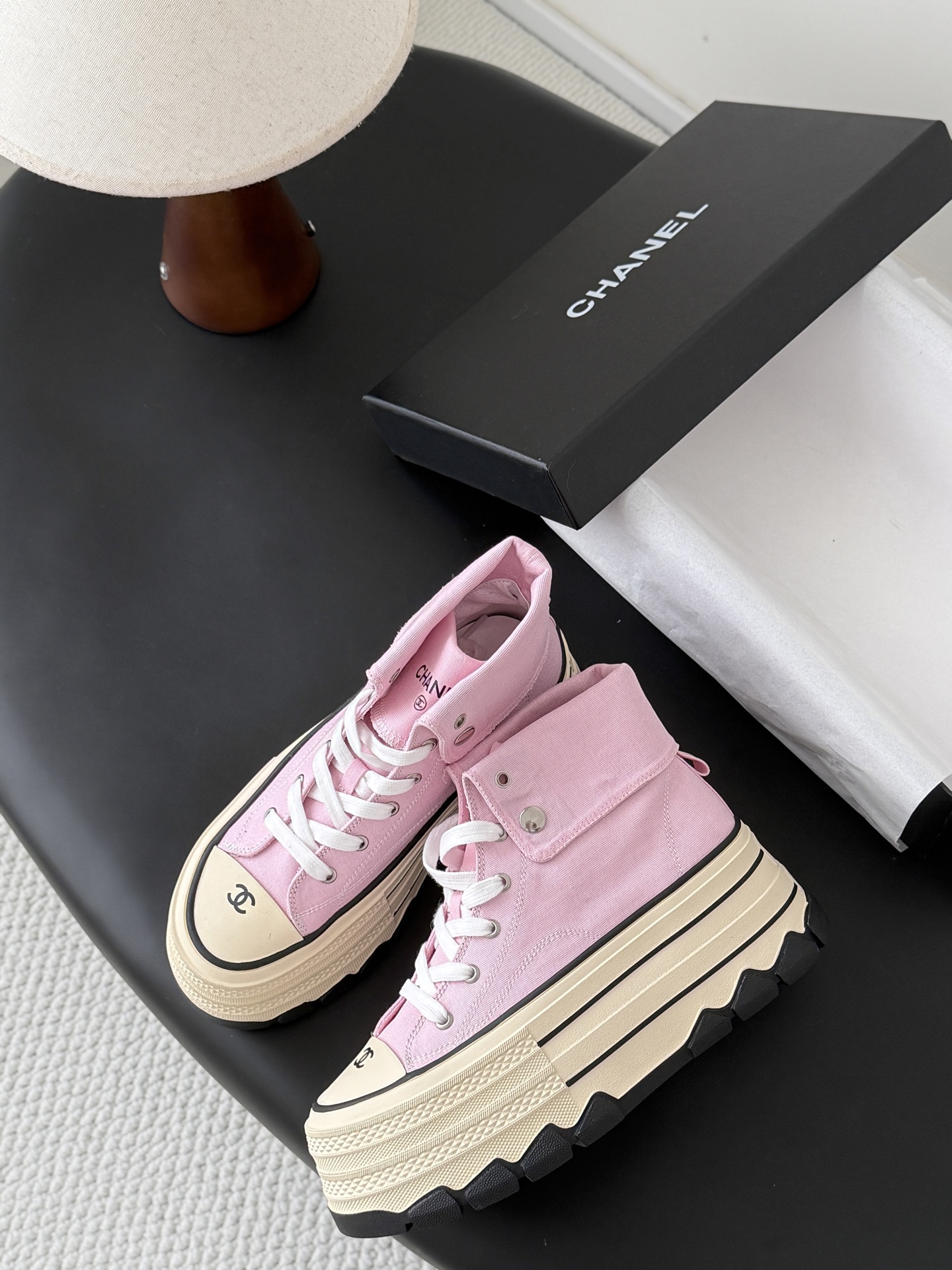 Chan 26ss thick canvas shoes