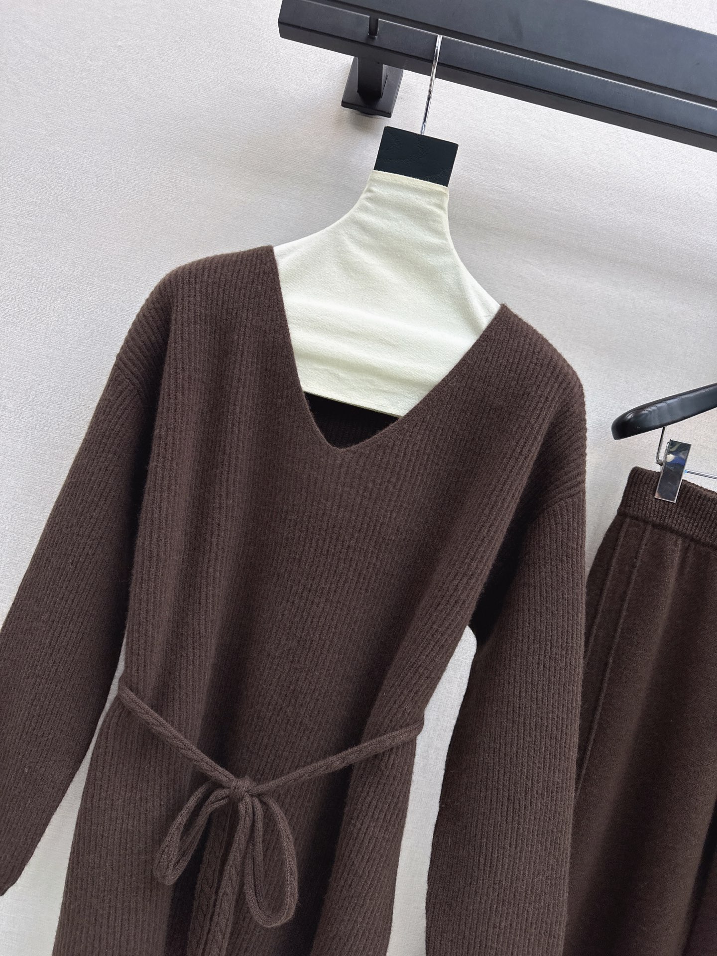 Brun 26fw wool sweater pants sets
