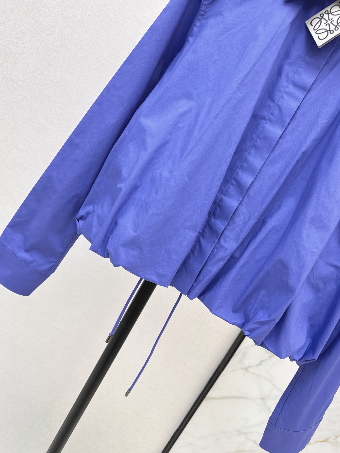 Loe 26fw drawstring shirt