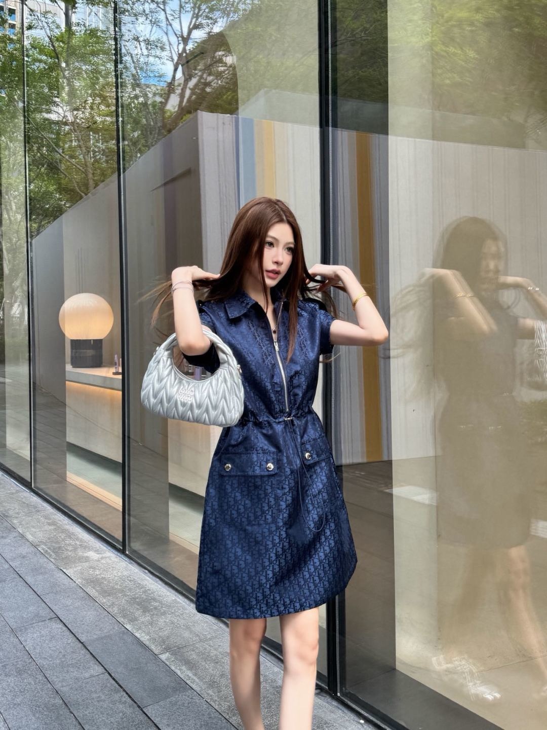 CD 26fw jacquard dress