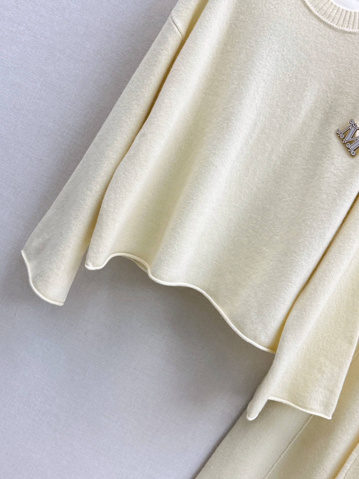 Max 26fw wool sweater pants sents