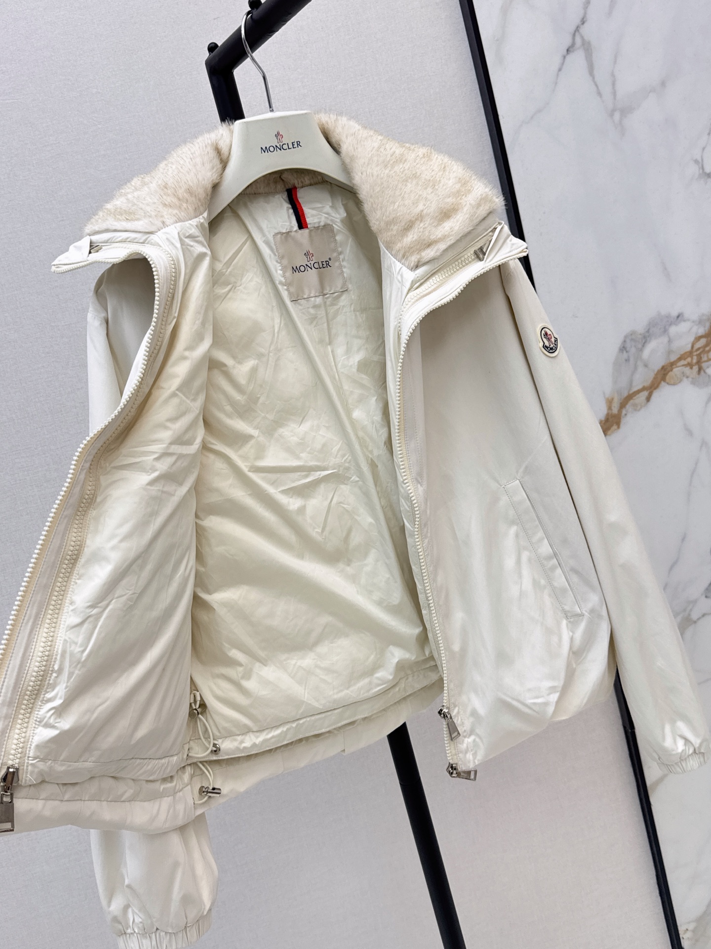 Monc 26fw down vest windbreaker sets