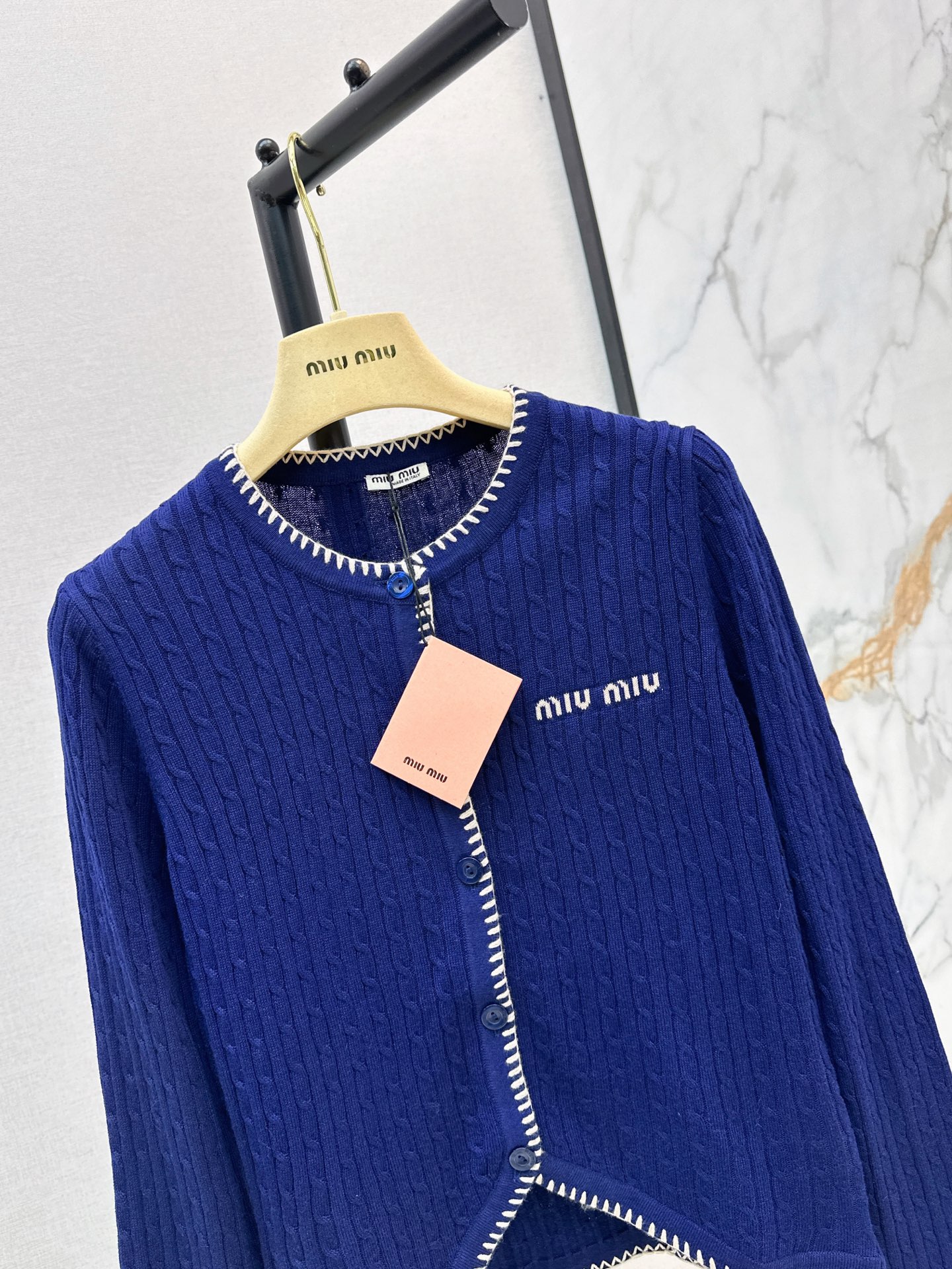 Miu 26fw knit cardigan