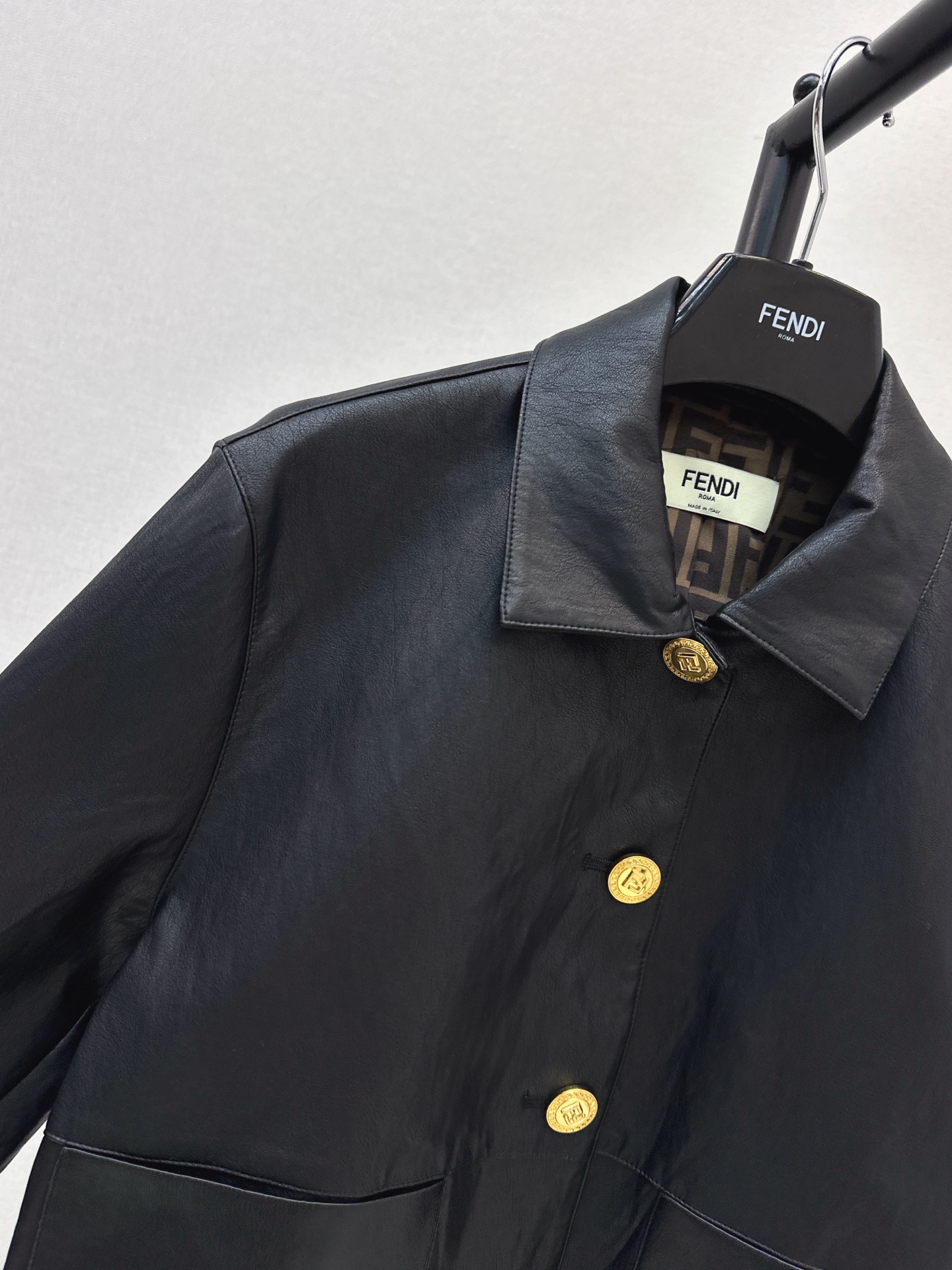 Fen 26fw pu jacket