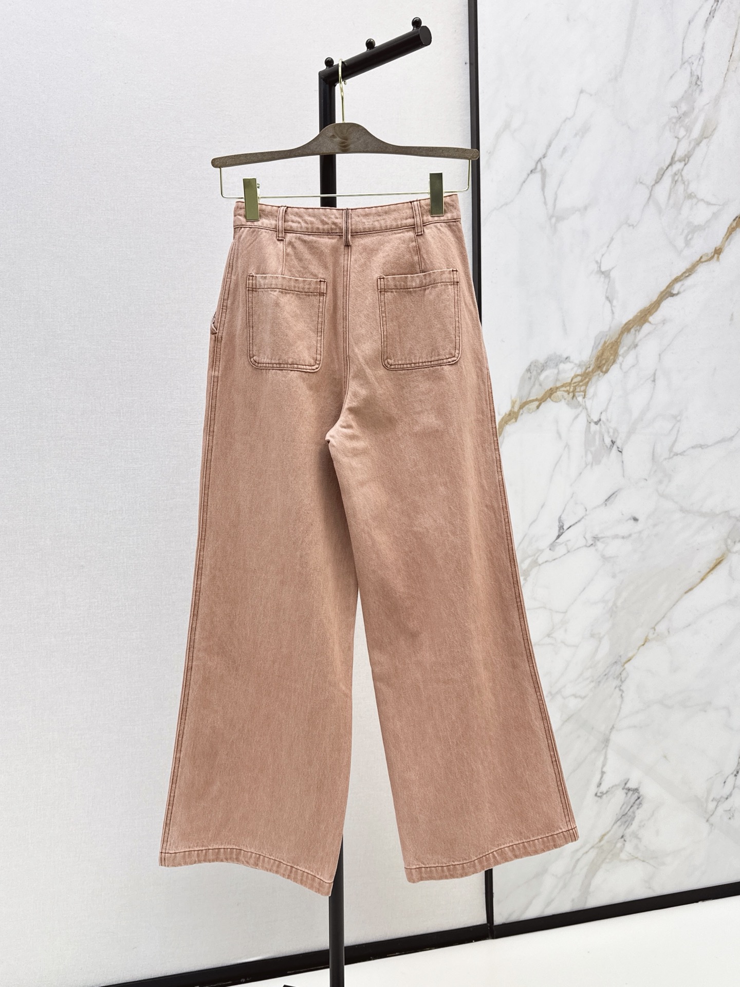 Brun 26fw straight-leg jeans