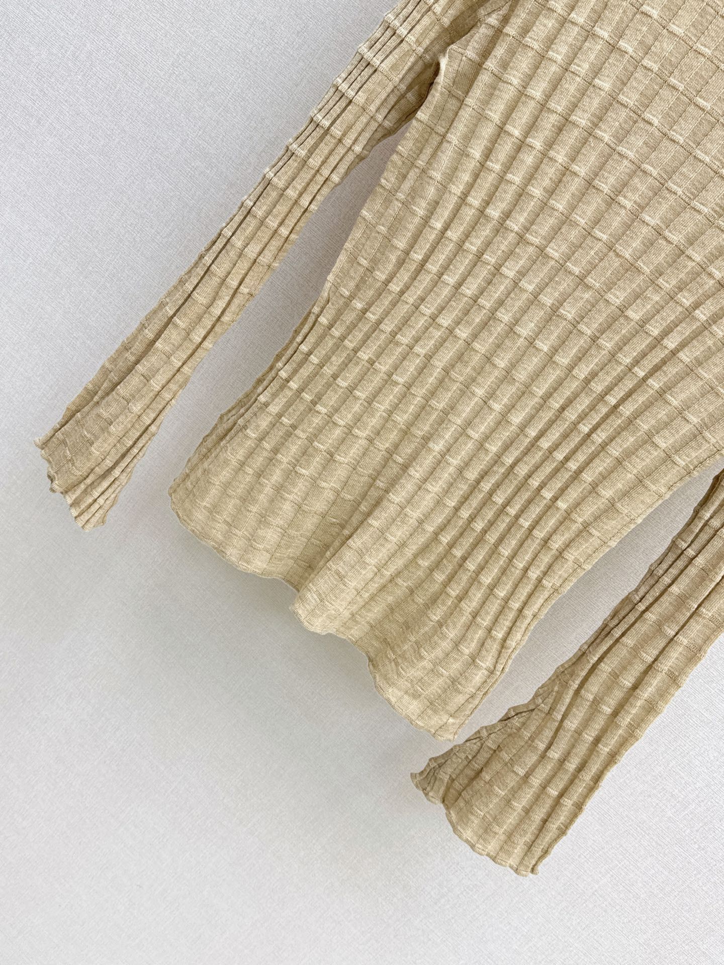 Brun 26fw slim-fit knitwear