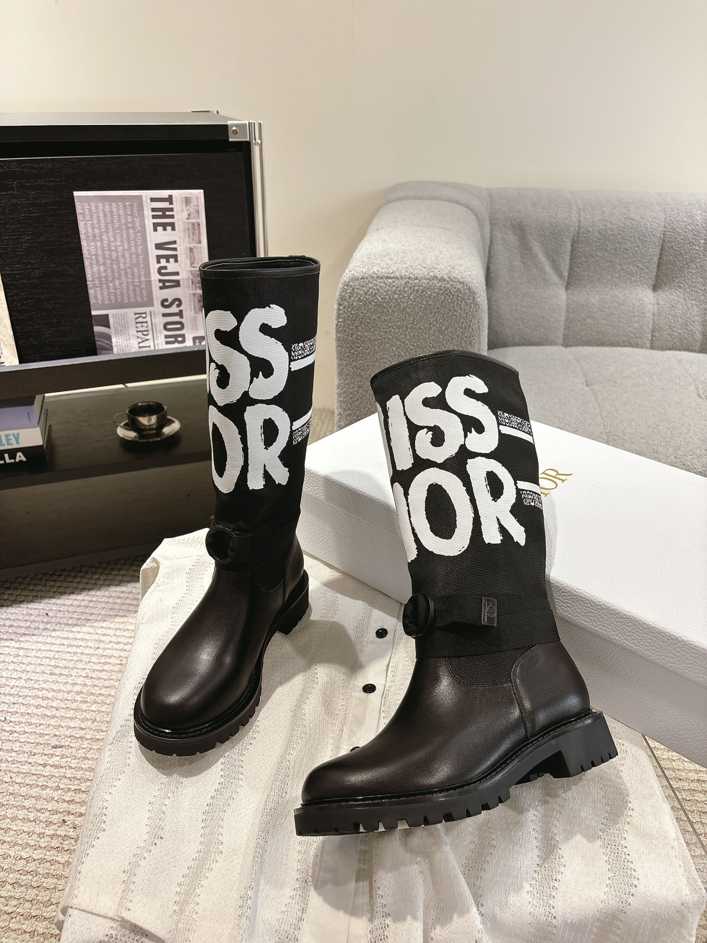 CD 25fw half boots