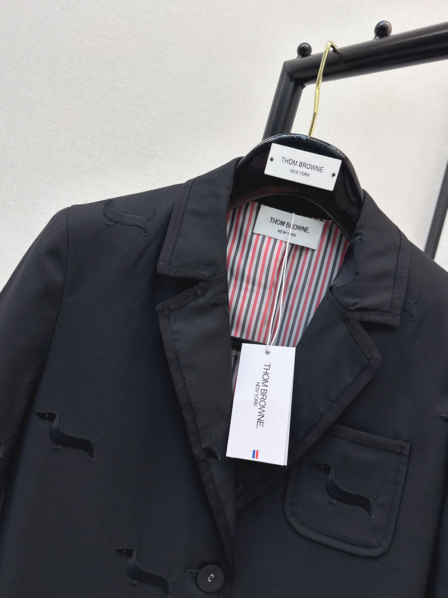 Thom 26fw embroidery blazer