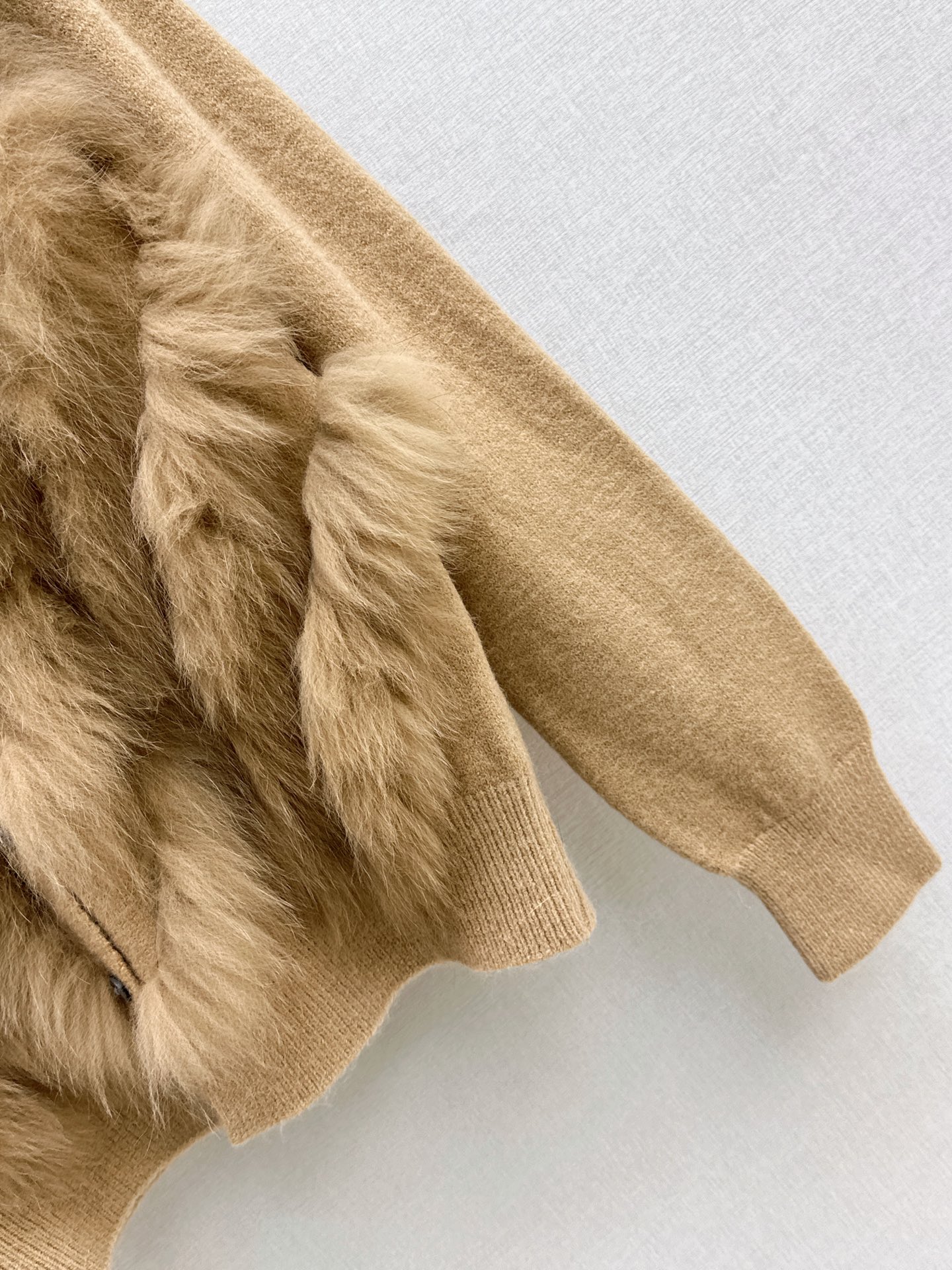 Fen 26fw wool knit jacket