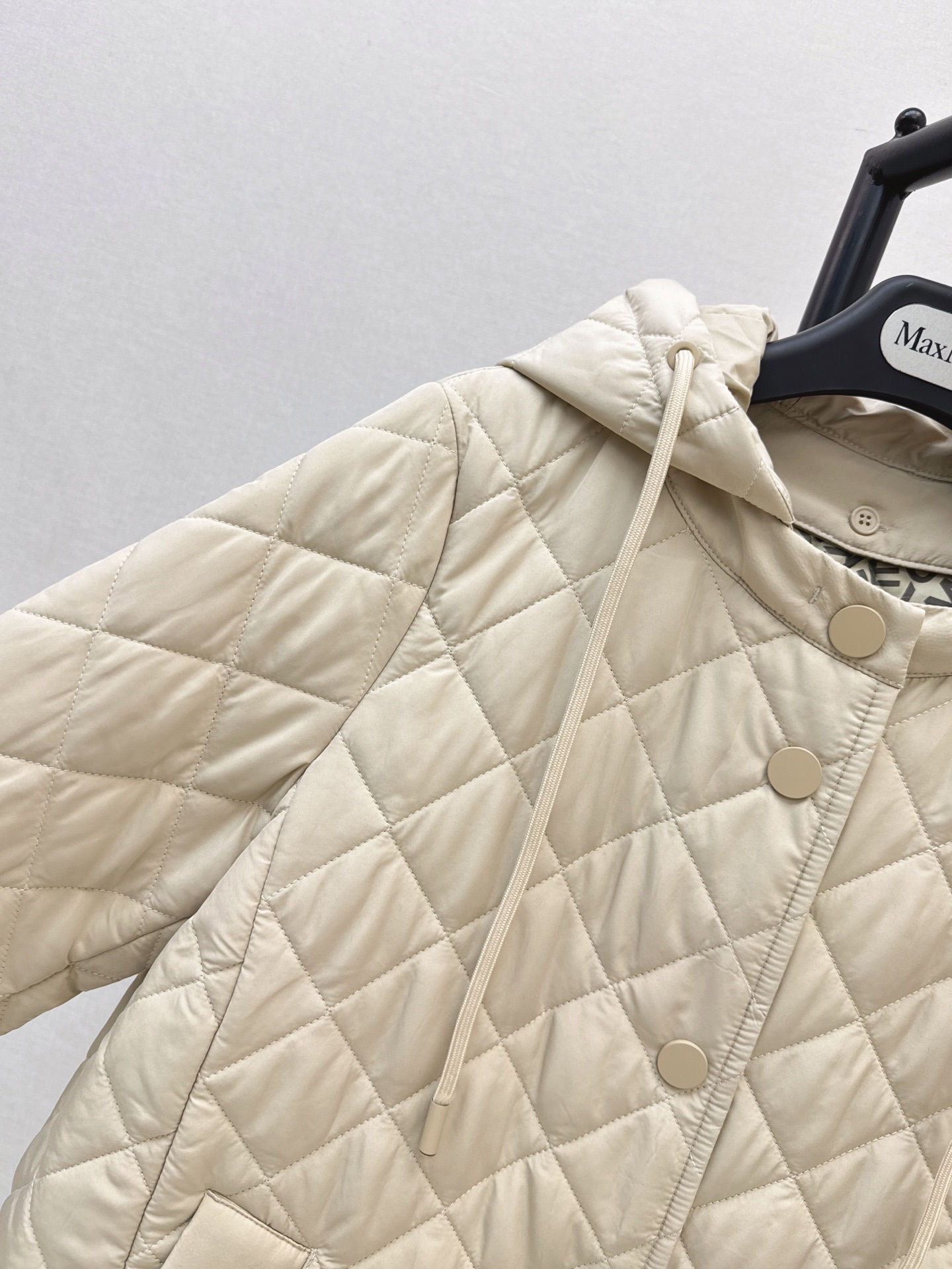 Max 26fw hooded padded jacket