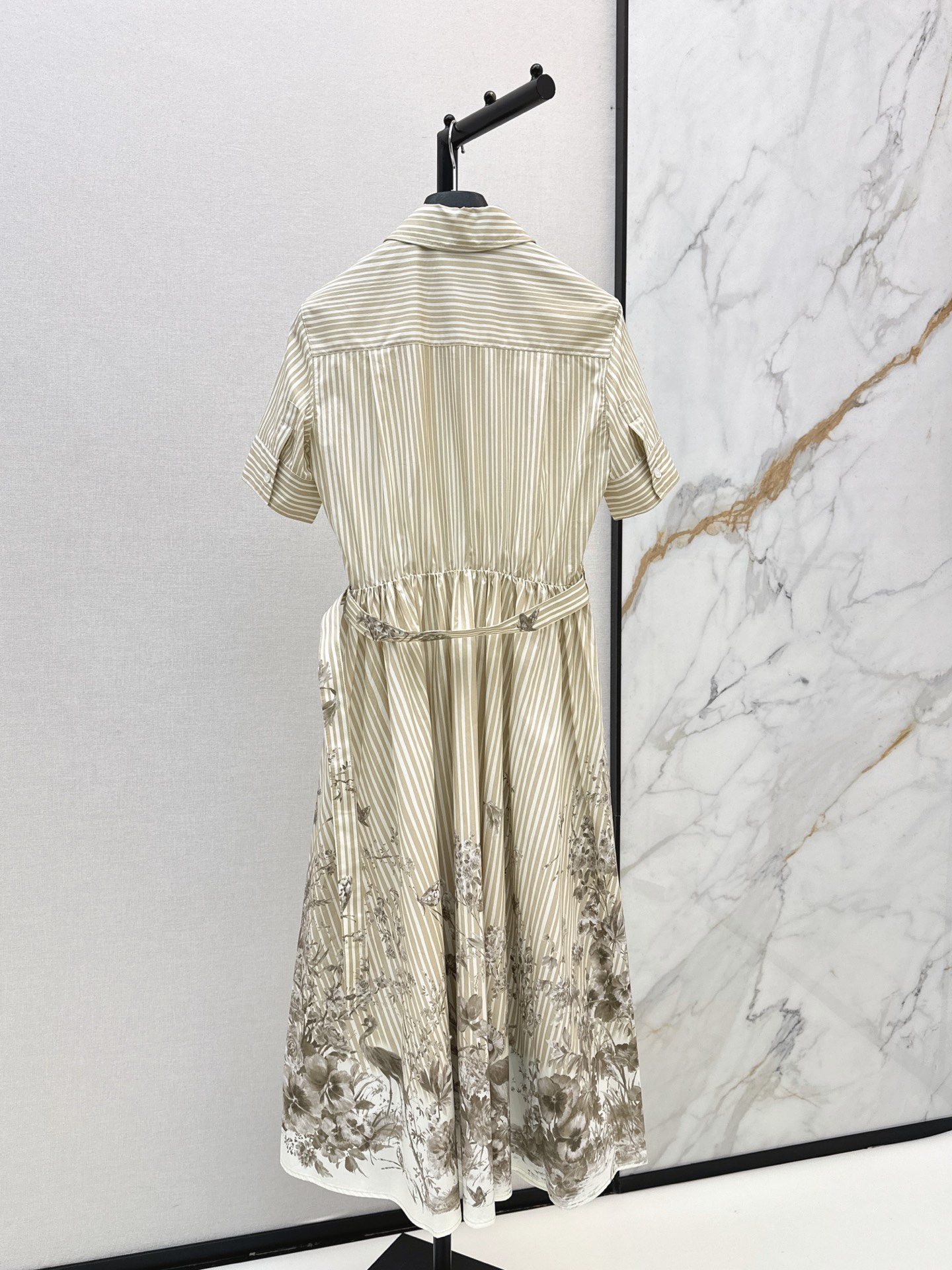 CD 26fw stripe print dress