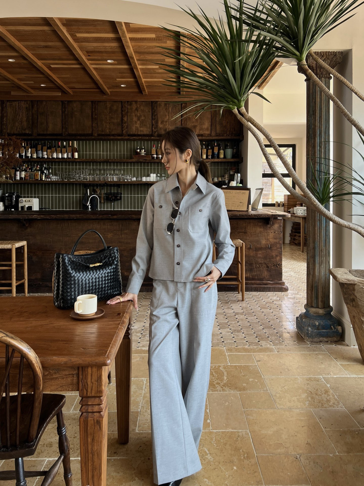 Bott 26fw suit pants