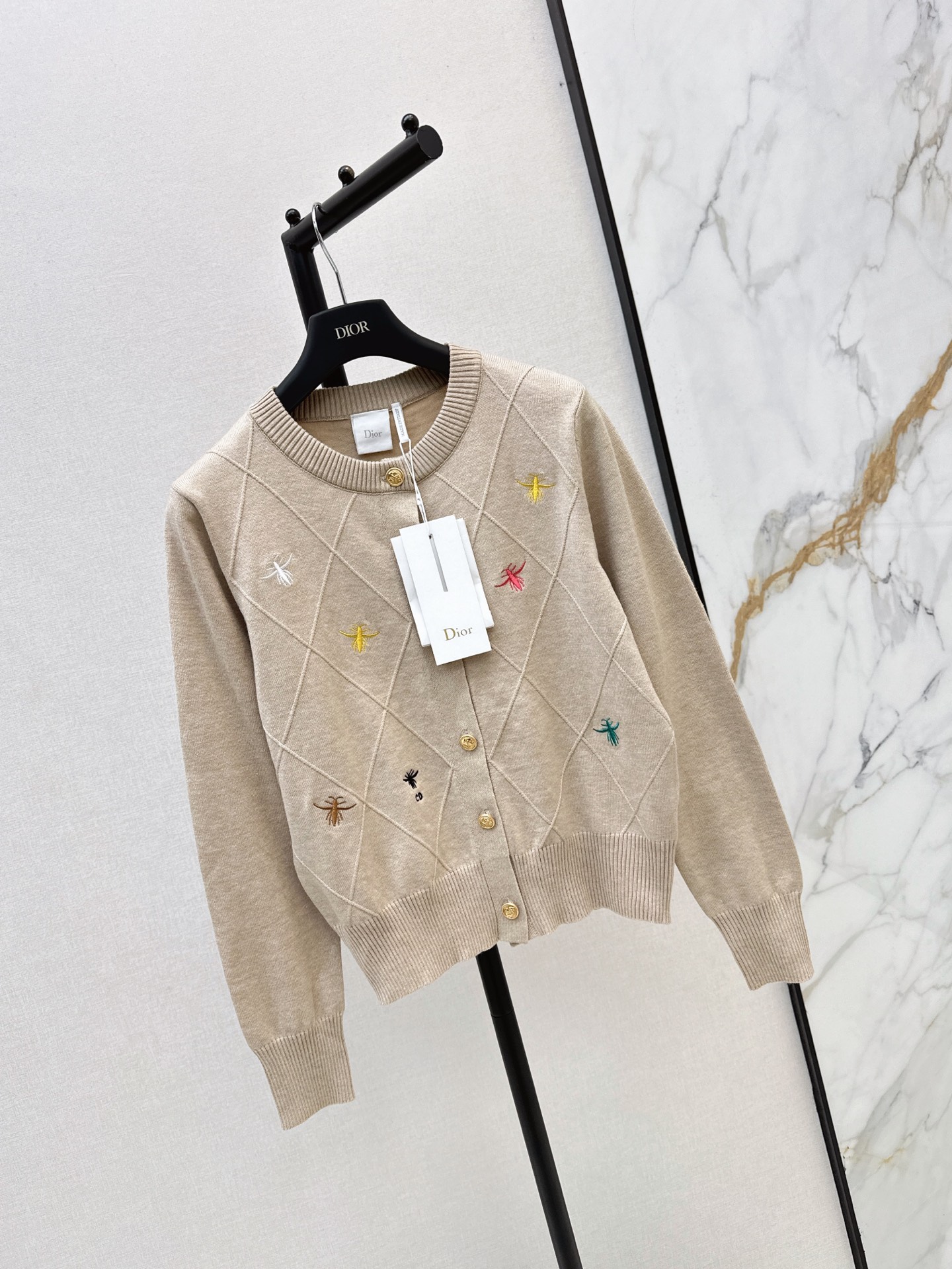 CD 26fw embroidery cardigan