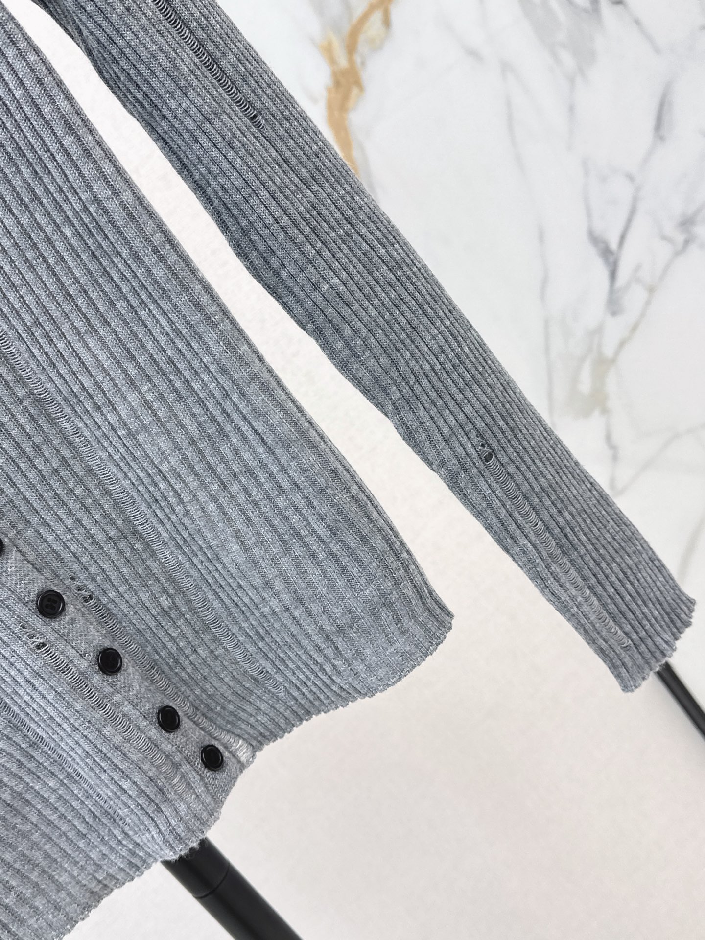 Chan 26fw stretch knit top