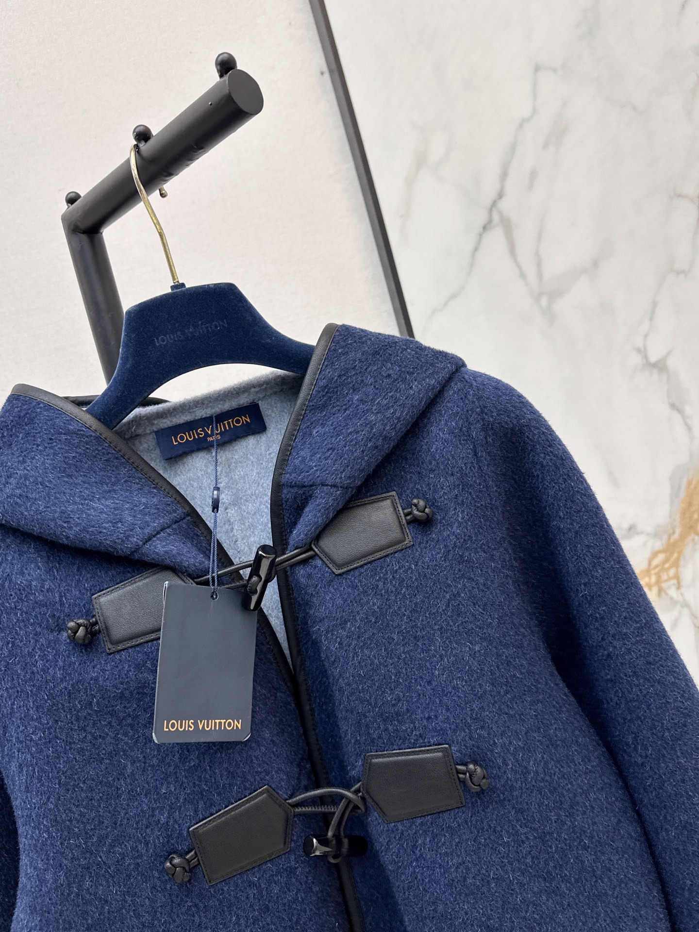 Loui 26fw woolen hooded jacket