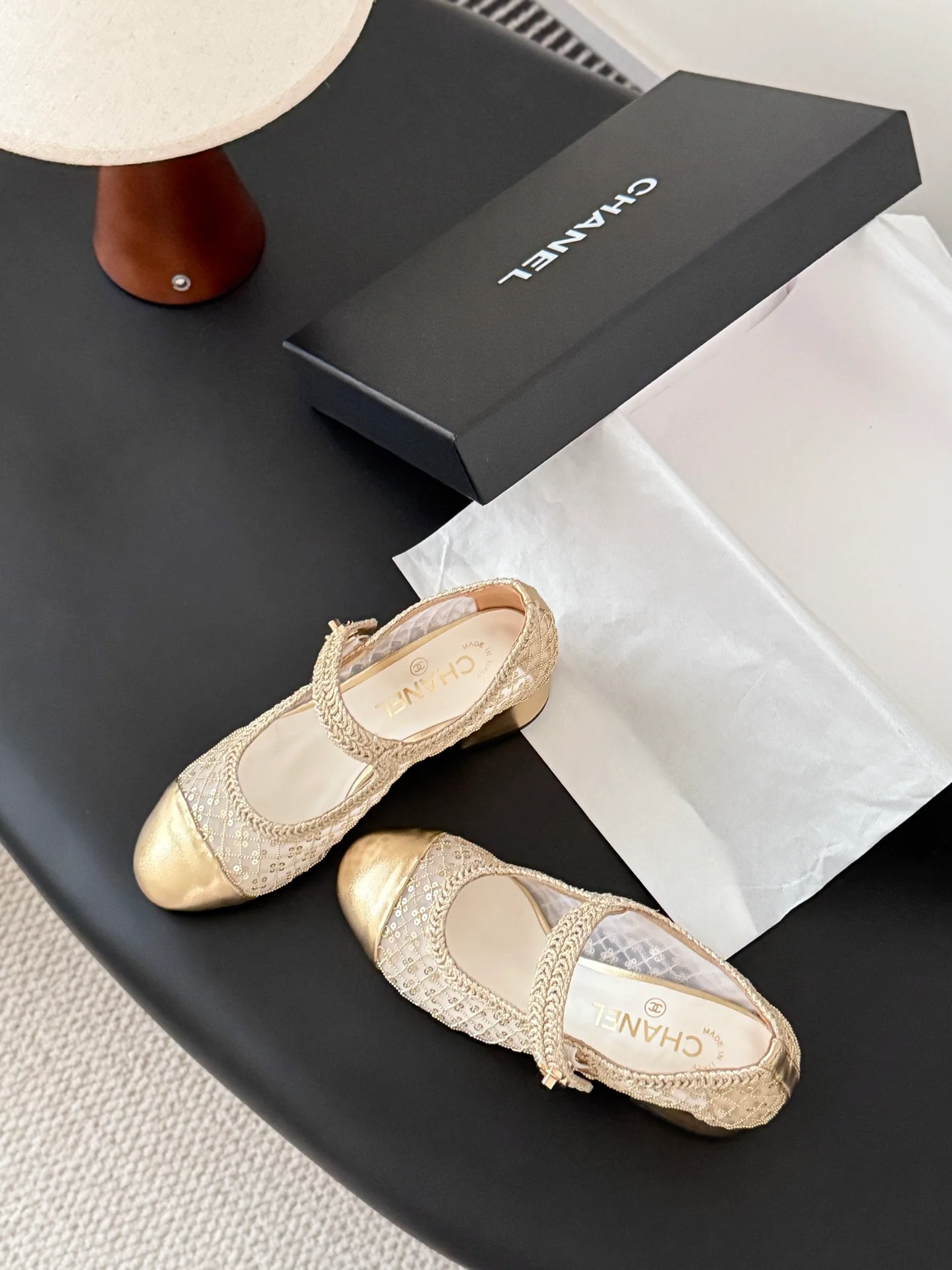 Chan 25fw mary jane flats