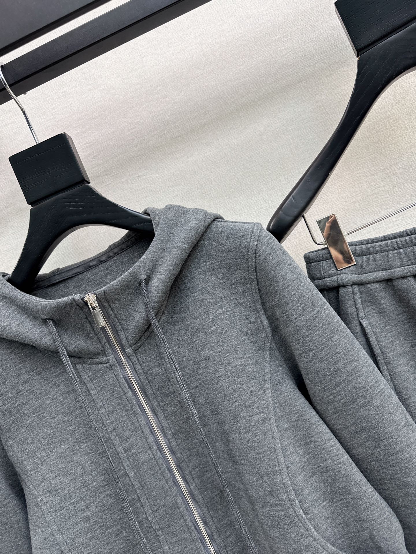 Brun 26fw hooded zipper jacket pants sets
