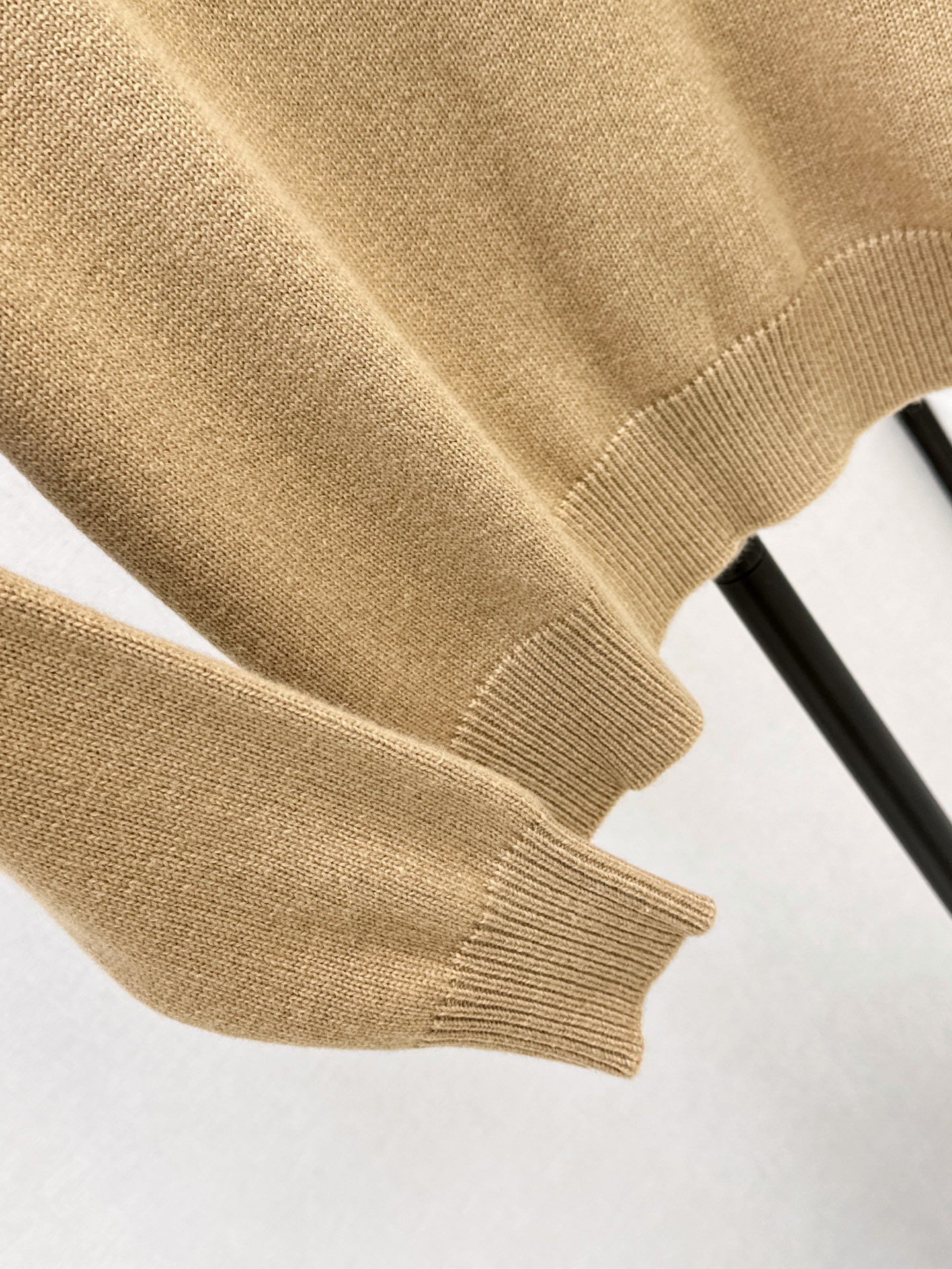 Miu 26fw zip-up knitswear