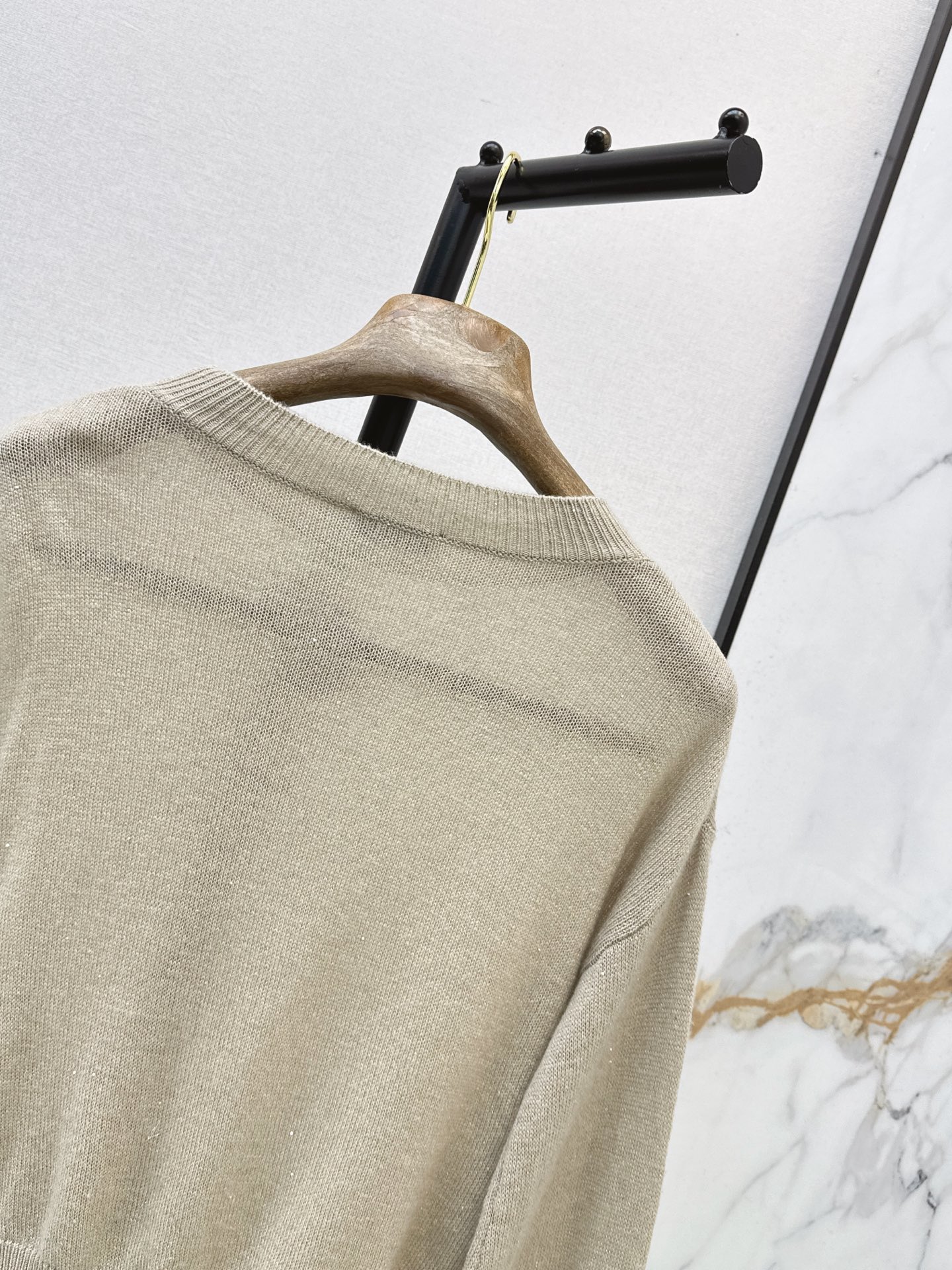 Brun 26fw sequin knitwear