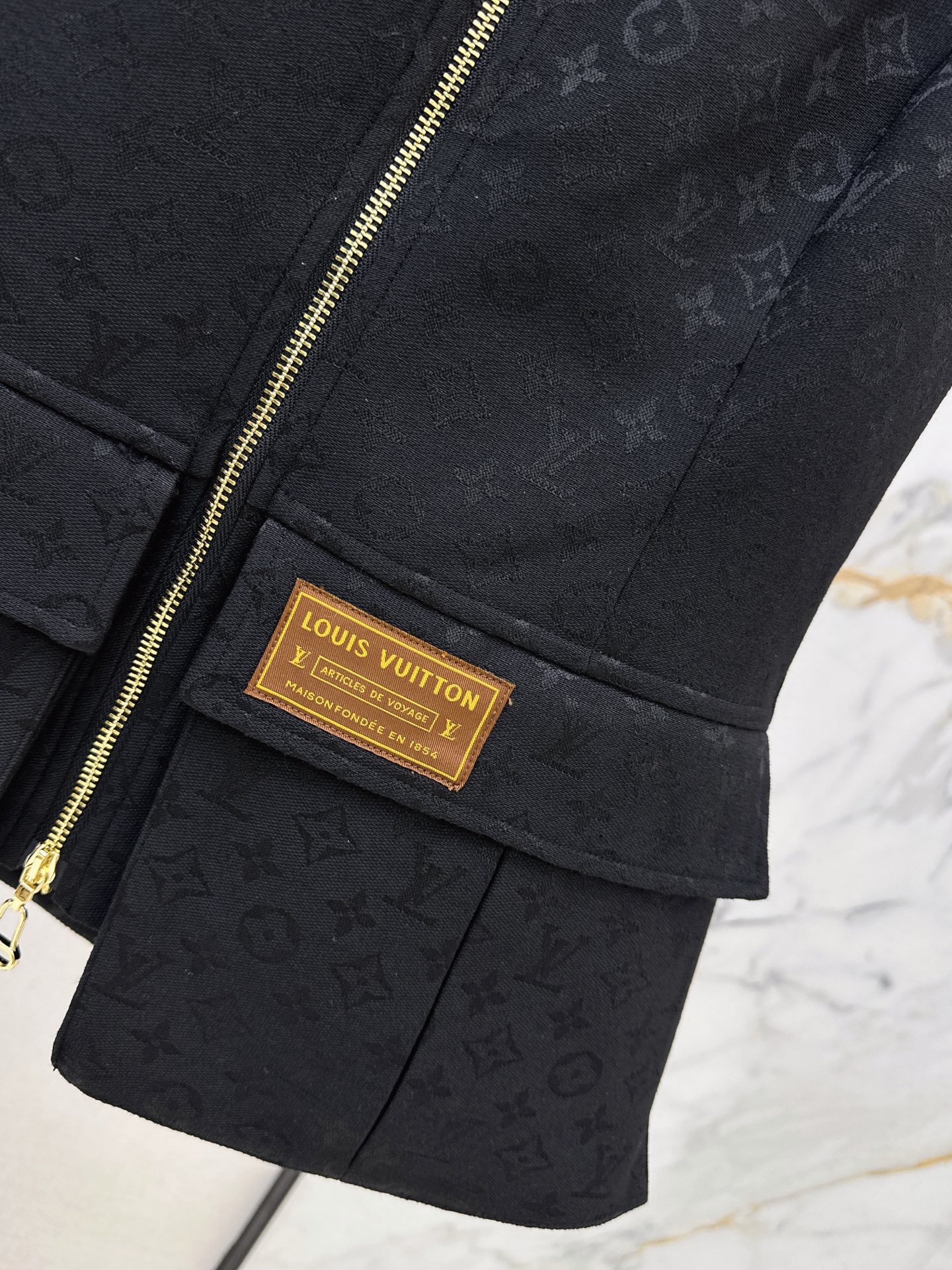 Lou 26fw denim vest jacket