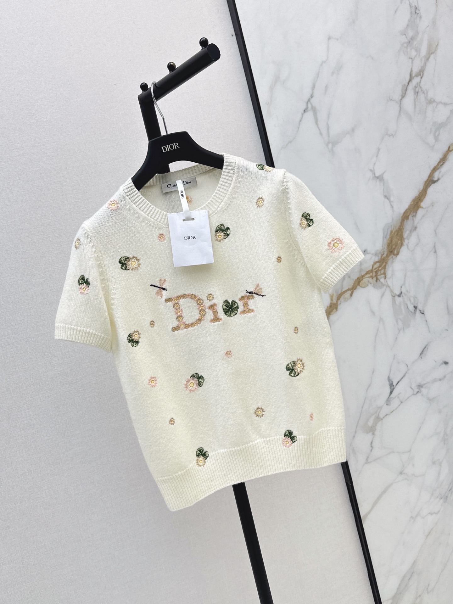 CD 26fw embroidery knitwear