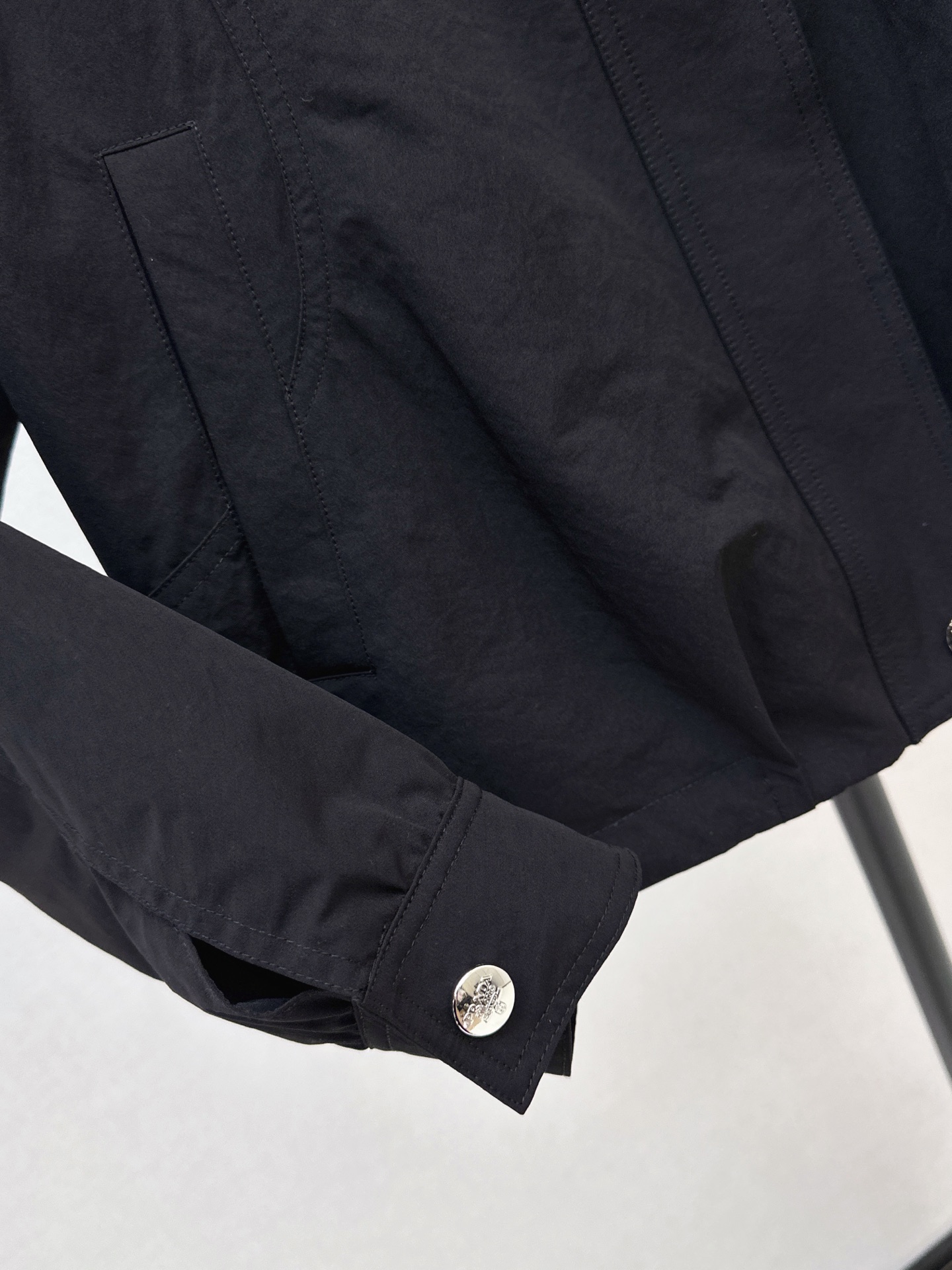 Pra 26fw stand collar jacket