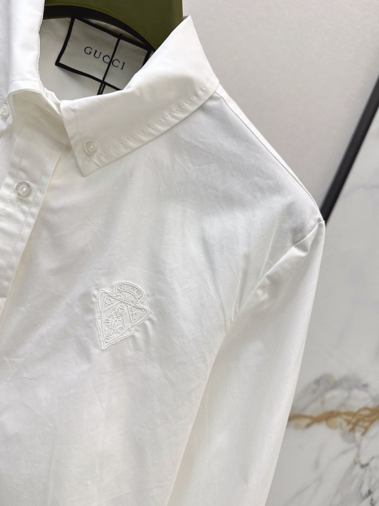 Guc 26fw cropped shirt