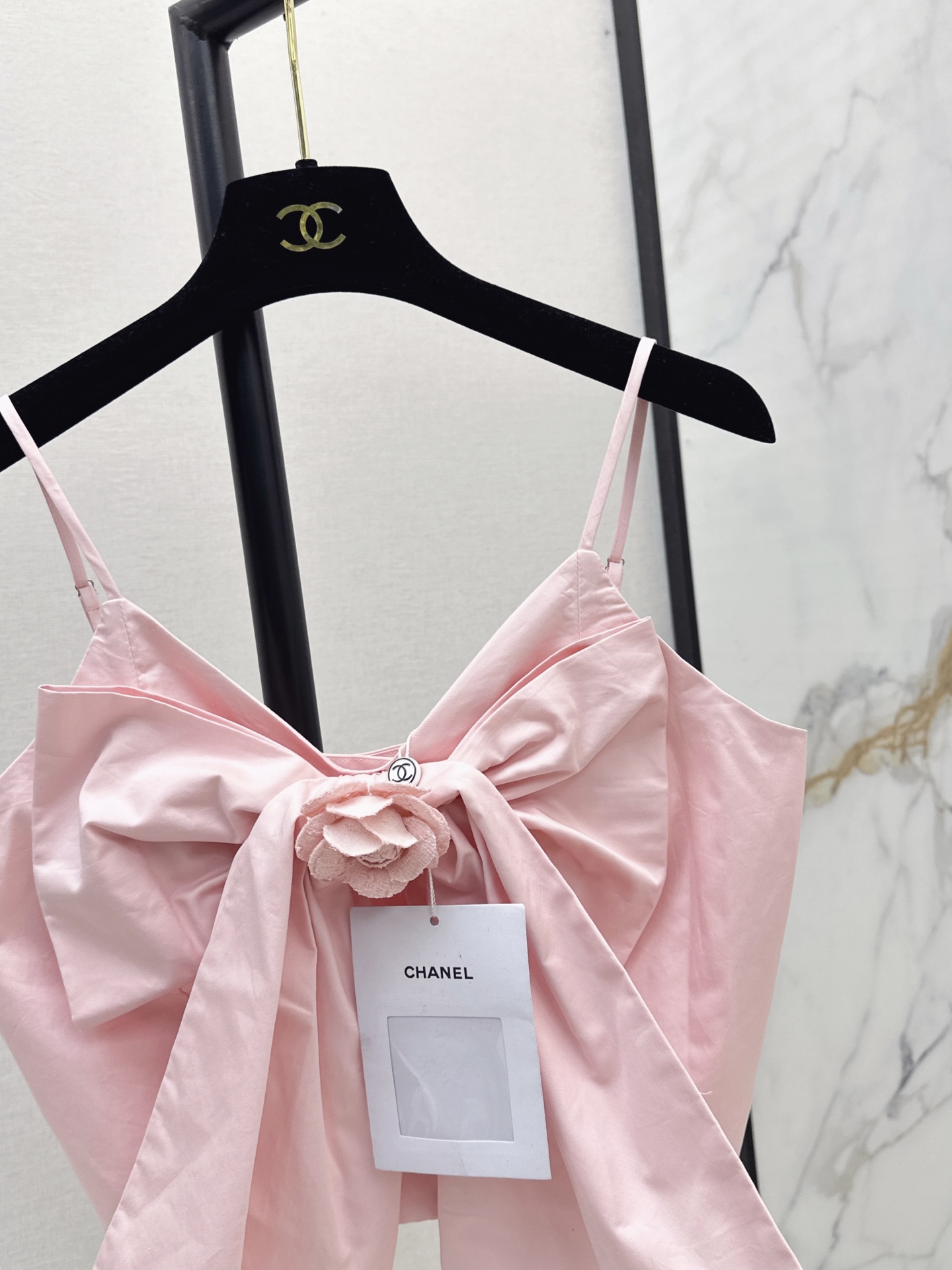 Chan 26fw bow camisole