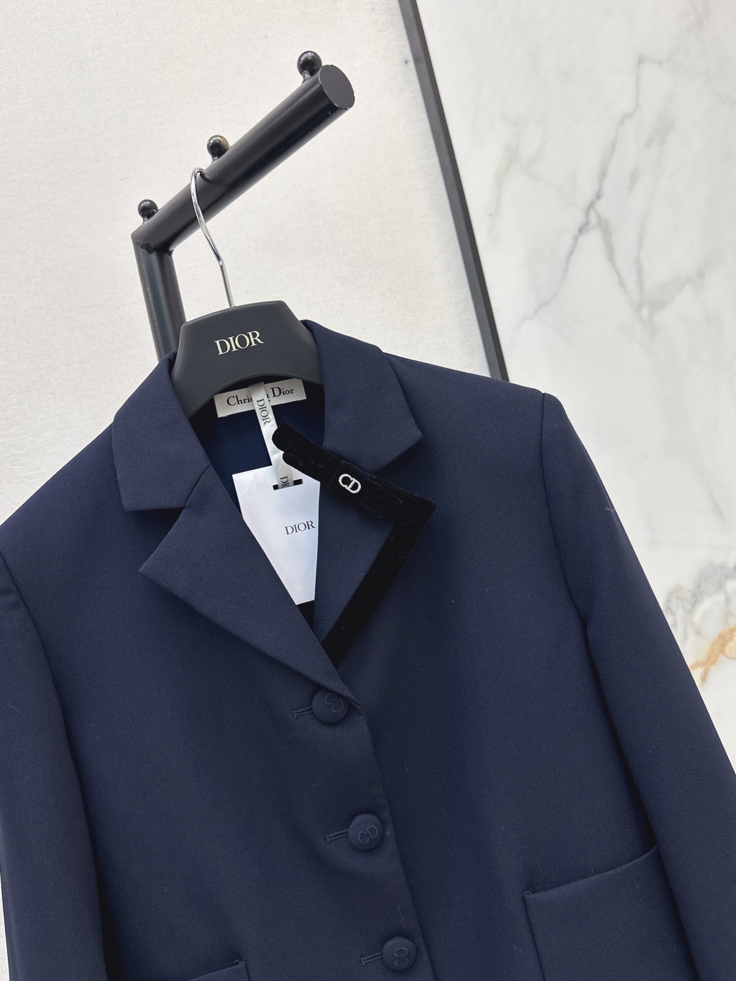CD 26fw bow cropped jacket