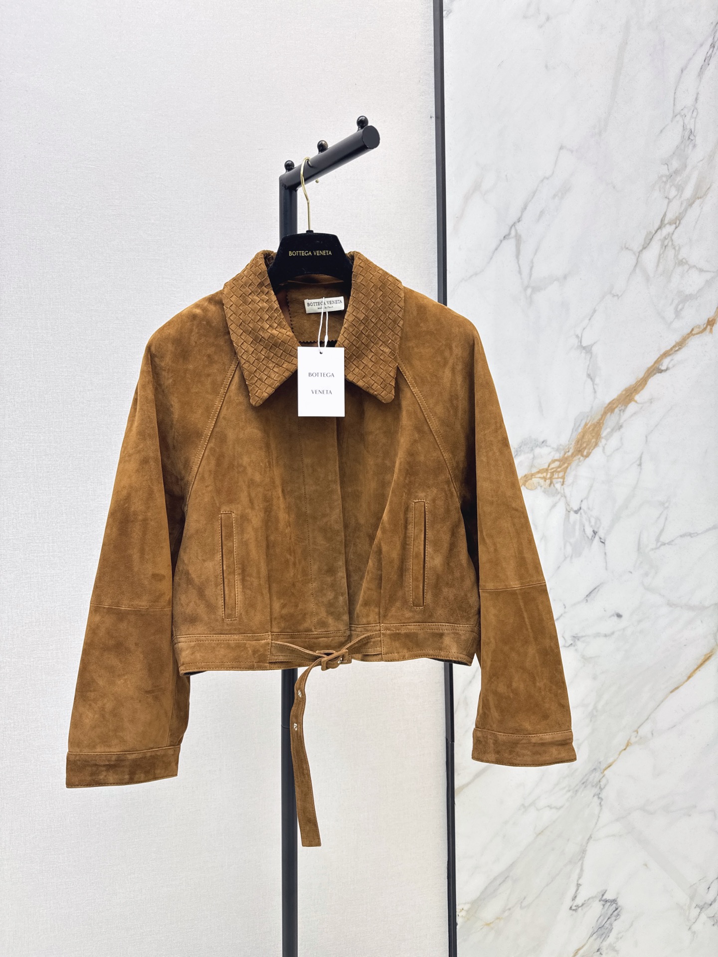 Bott 26fw suede leather jacket