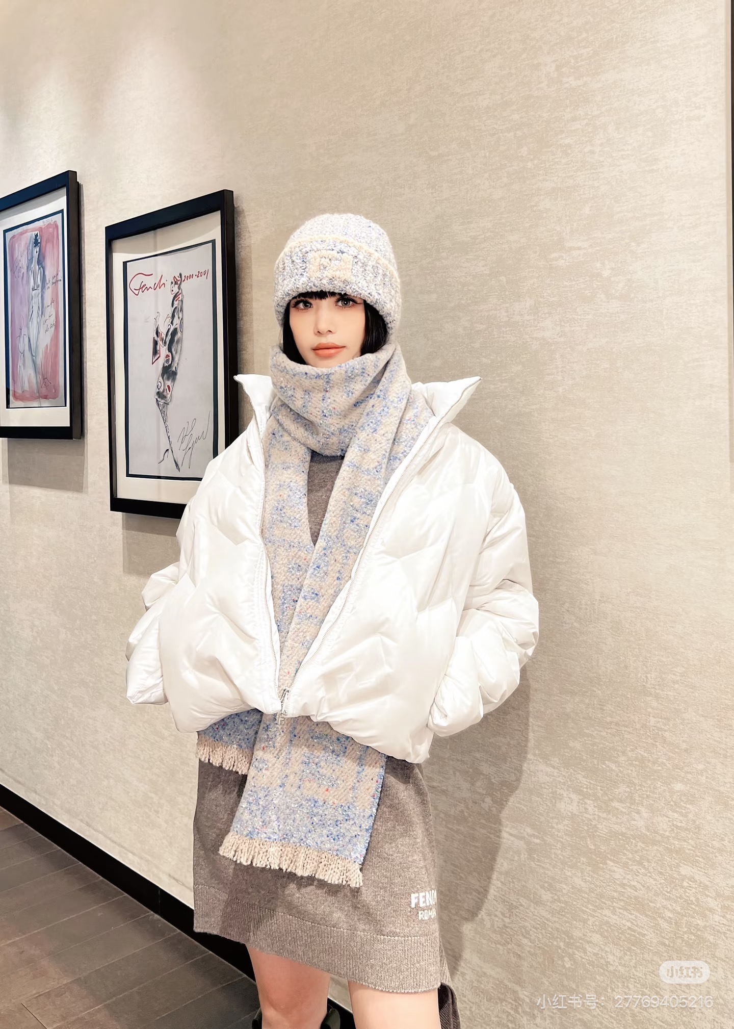 Fen 26fw down jacket