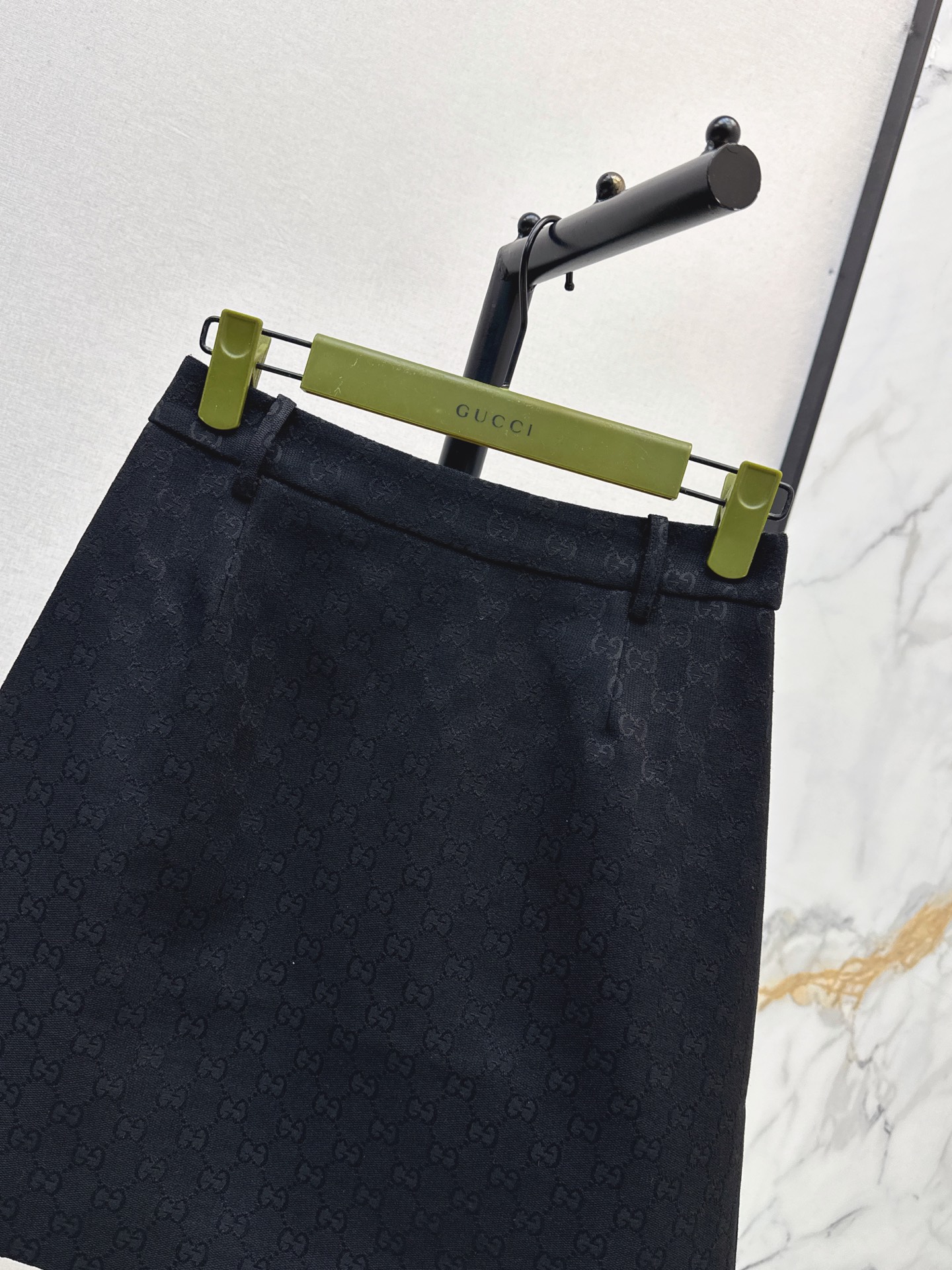 Guc 26fw jacquard a-line skirt