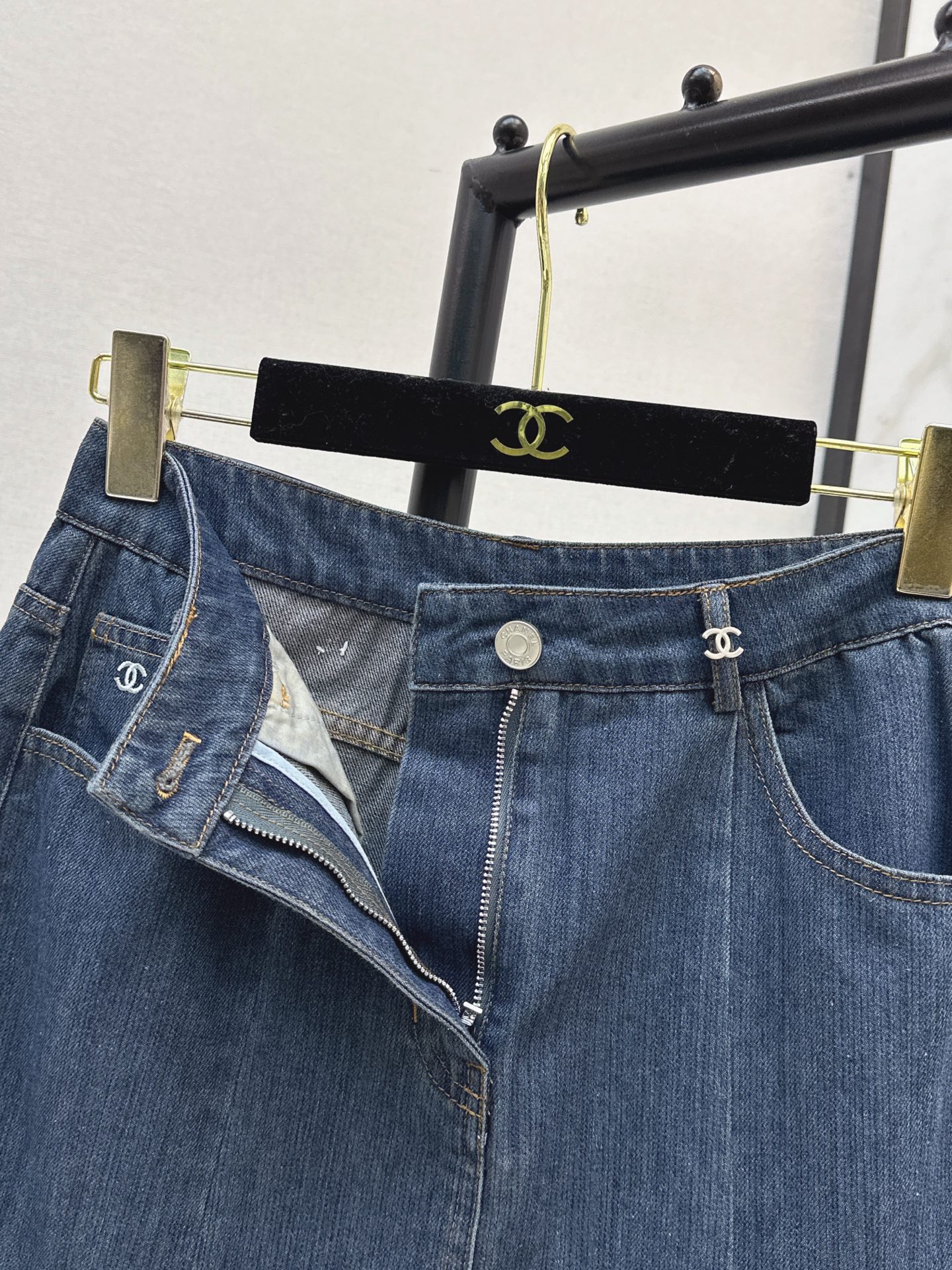 Chan 26fw denim skirt