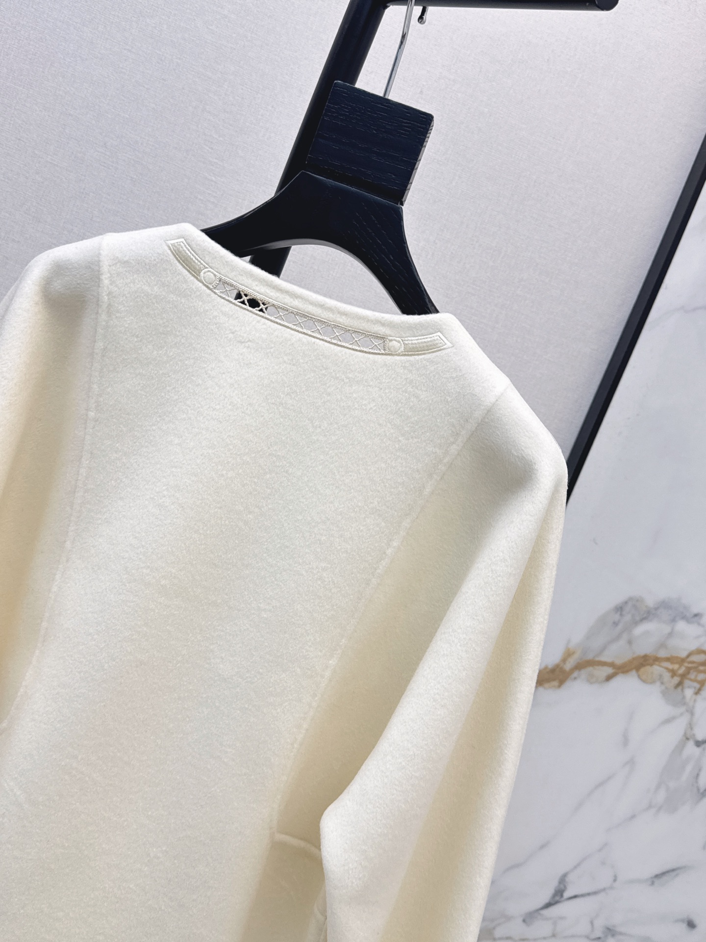 Her 26fw embroidery woolen jacket