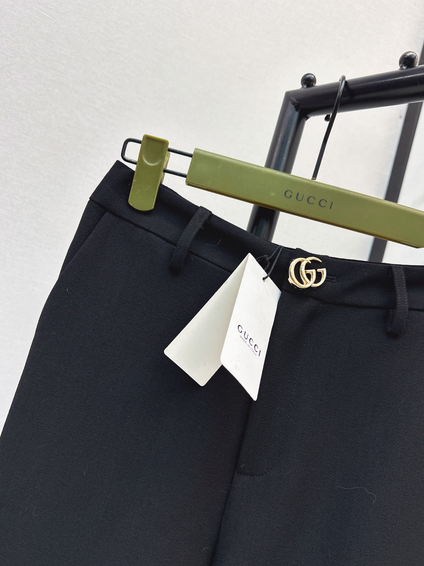Guc 26fw straight-leg trousers